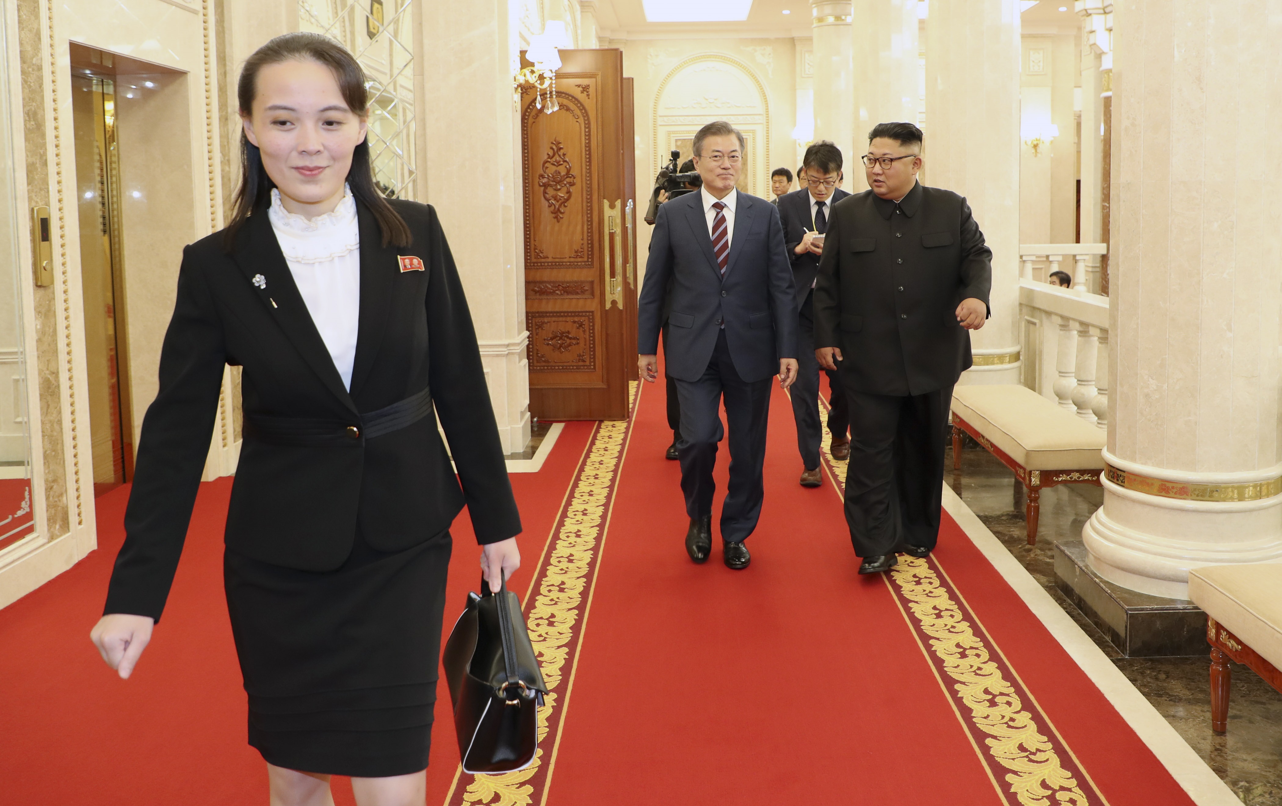 Kim Yo Jong es la actual subdirectora primera del comité Central del Partido de los Trabajadores de Corea, y hermana del líder del país, Kim Jong Un (RYU SEUNG-IL / ZUMA PRESS / CONTACTOPHOTO)
