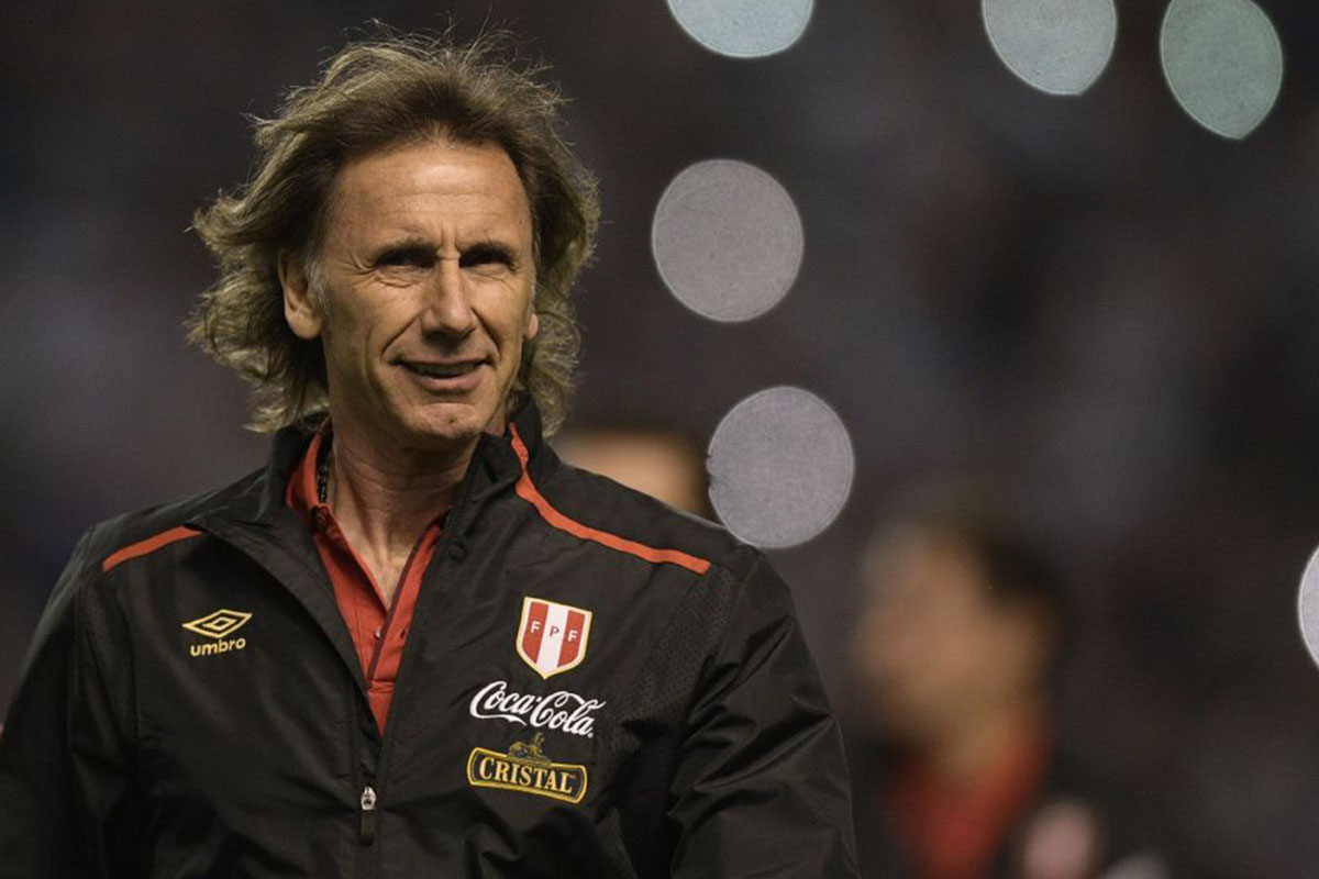 Ricardo Gareca cosechó muchos éxitos con la selección peruana en siete años. | Foto: AFP
