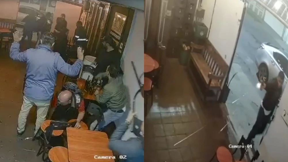 Con disparos y armas blancas, delincuentes robaron a clientes de un bar de Normandía, en Bogotá