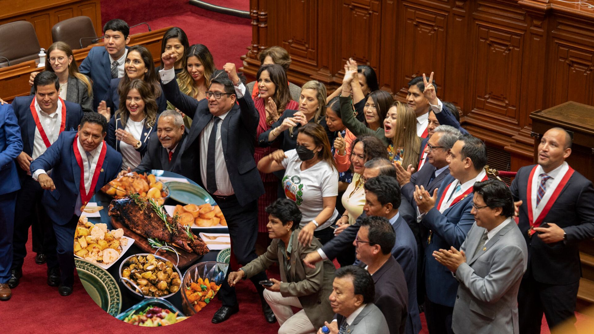 Los parlamentarios fueron cuestionados severamente tras descubrirse, meses atrás, que gozaban de un costoso buffet.