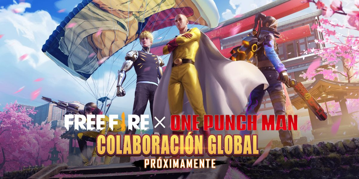 Free Fire Anuncio Una Colaboracion Con One Punch Man Infobae