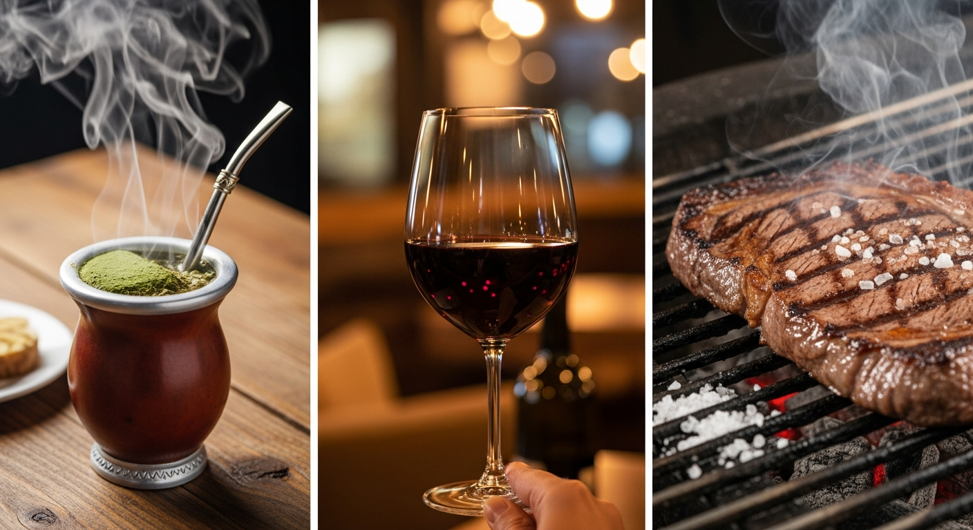 Mate, vino y asado: los números que reflejan la crisis en 3 consumos clásicos de los argentinos