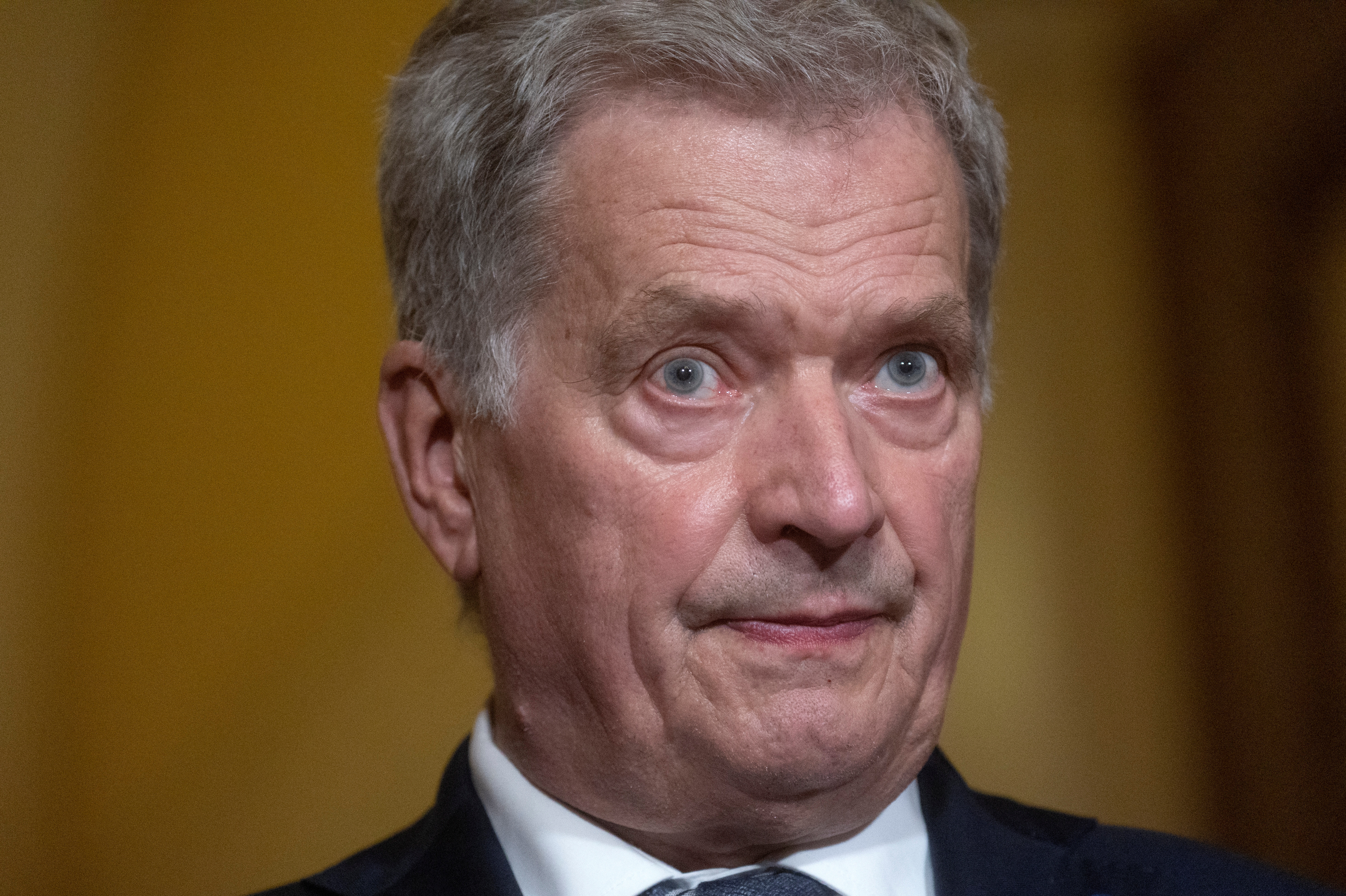 El presidente de Finlandia, Sauli Niinistö. REUTERS/Leah Millis