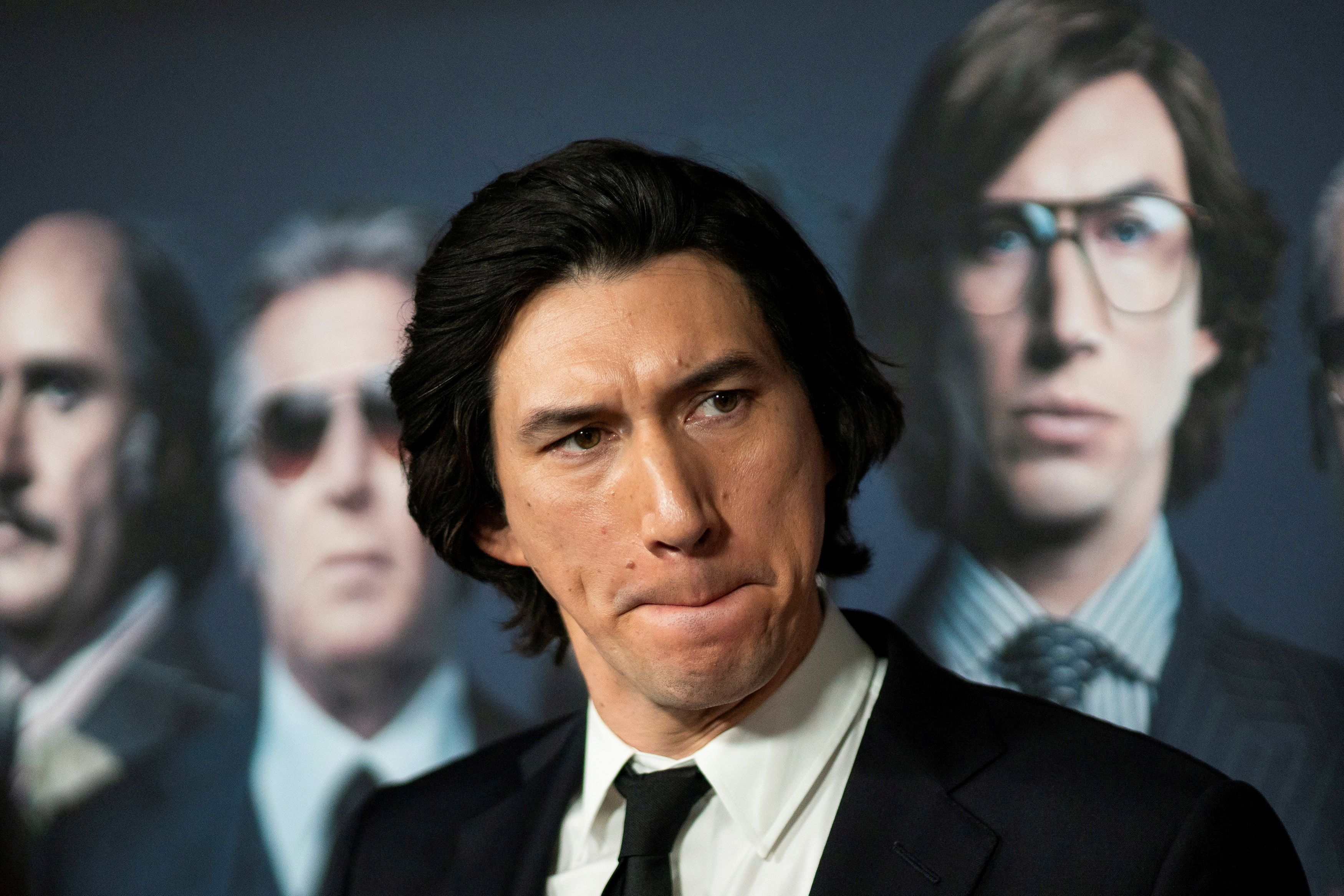 Adam Driver is put back under the command of Noah Baumbach (together they filmed "Marriage Story").  Now they arrive with the film "White Noise".  (REUTERS/Eduardo Munoz)