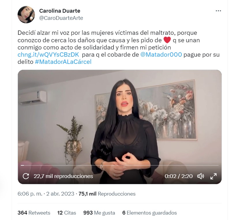 Trino de Carolina Duarte