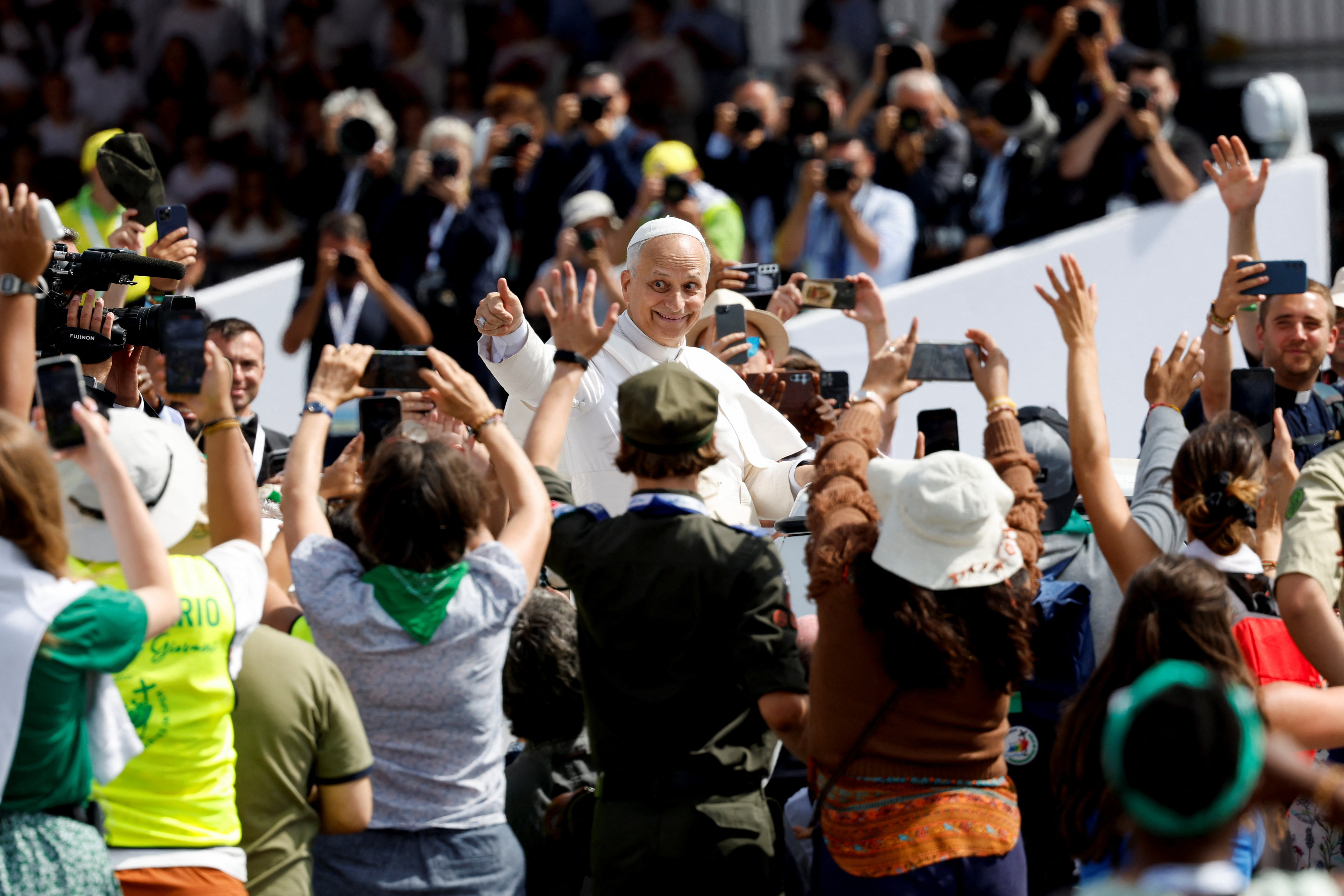 El papa León XIV congregó a más de un millón de personas en el Jubileo de los Jóvenes en Roma