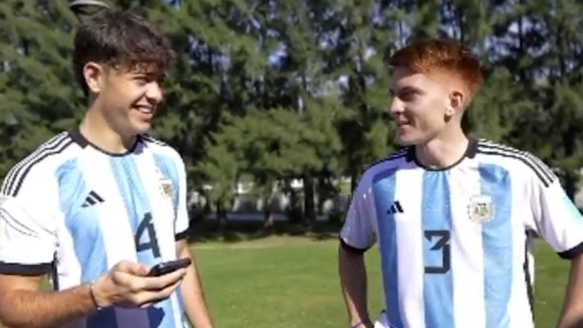 El compañero más gracioso, su ídolo y el mejor cebando mate: las confesiones del Colo Barco en la concentración del Sub 20