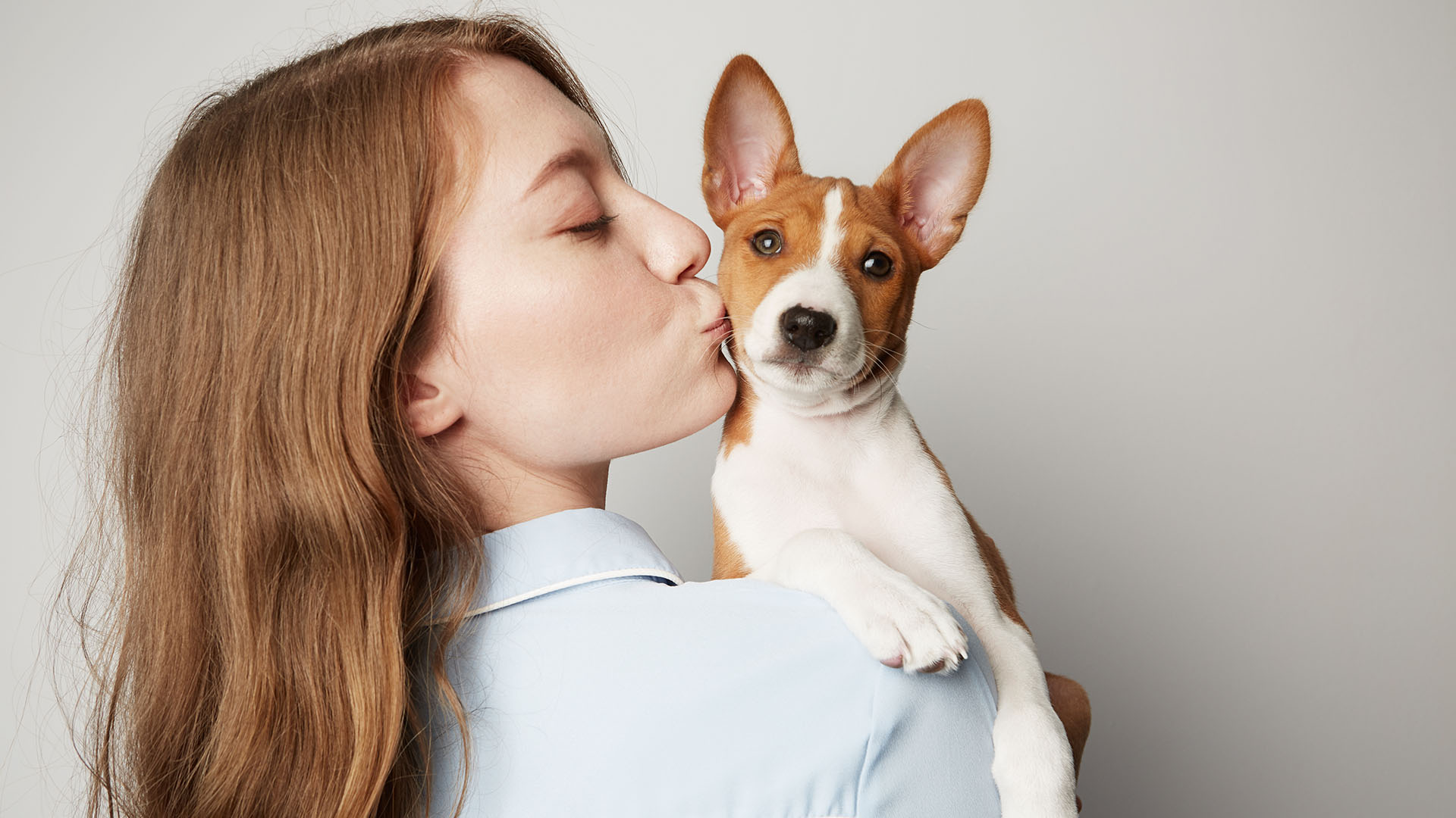 Los perros pueden ponerse celosos con solo imaginar que su dueño está molestando a otro perro, incluso cuando no pueden ver la interacción (Shutterstock)