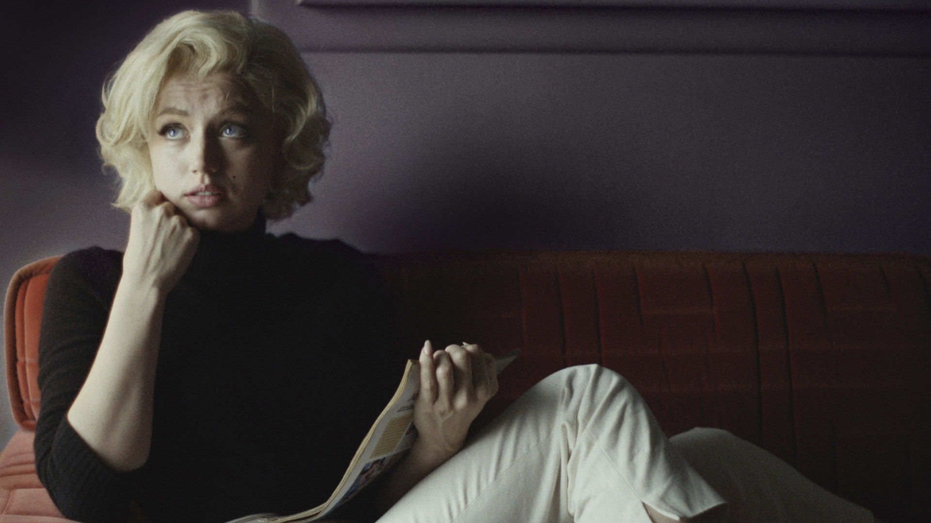 Marilyn Monroe, es interpretada por Ana de Armas. (Netflix)
