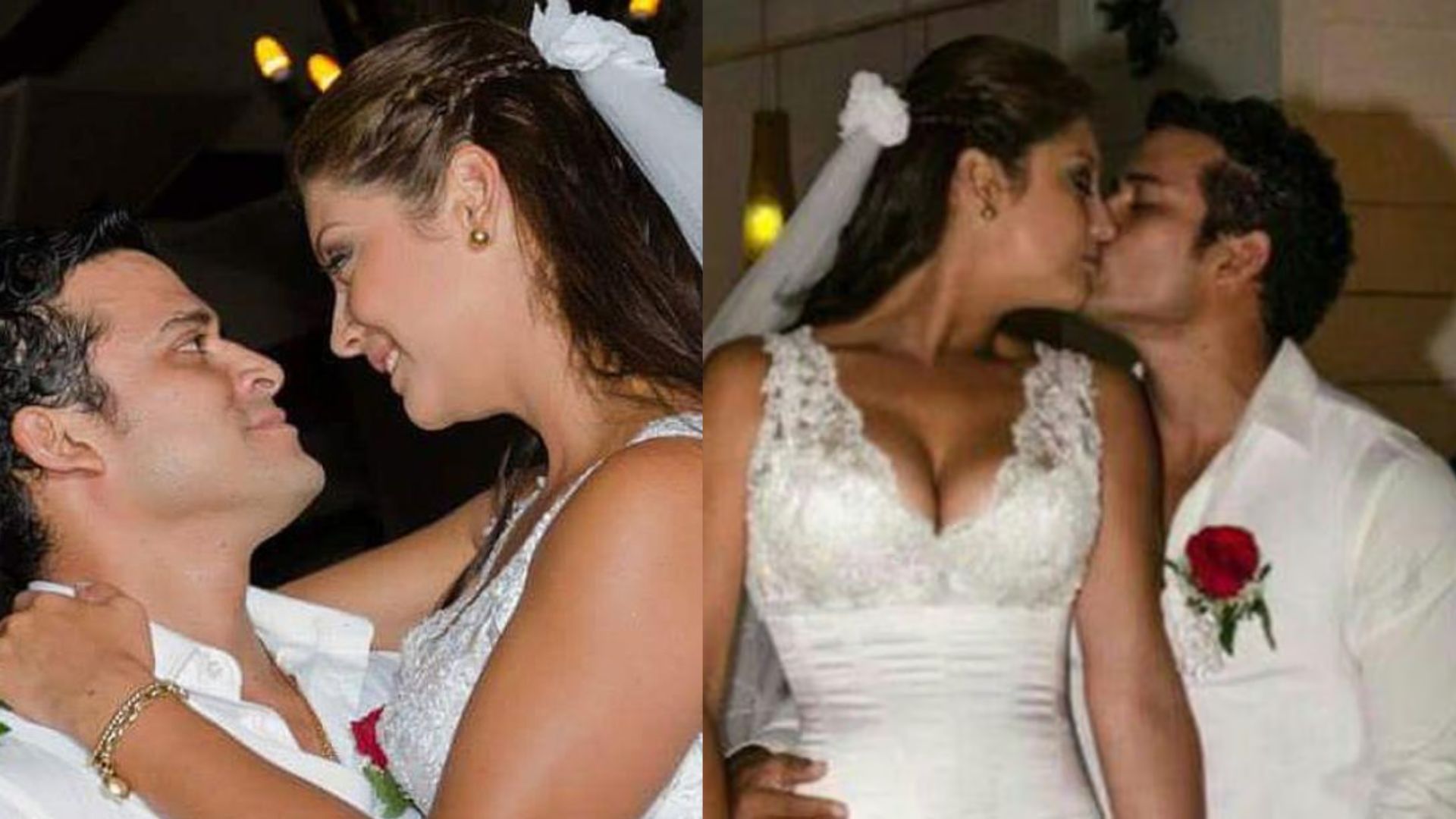 Karla Tarazona y Christian Domínguez: La ceremonia que simuló una boda, pero solo fue una promesa de matrimonio - Infobae