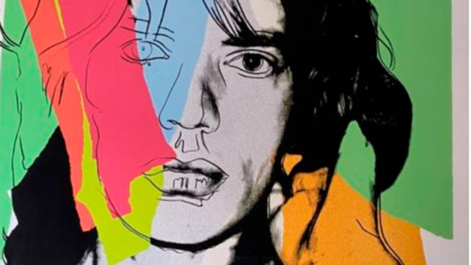 Sale a subasta una serigrafía de Warhol que rinde homenaje a Mick Jagger 