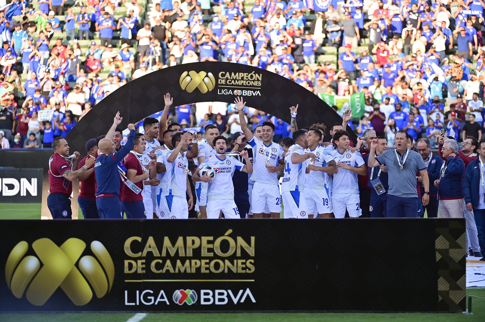 Cruz Azul venció a León y fue el Campeón de Campeones de la Liga MX 2021 (Foto: Twitter/@CruzAzul)