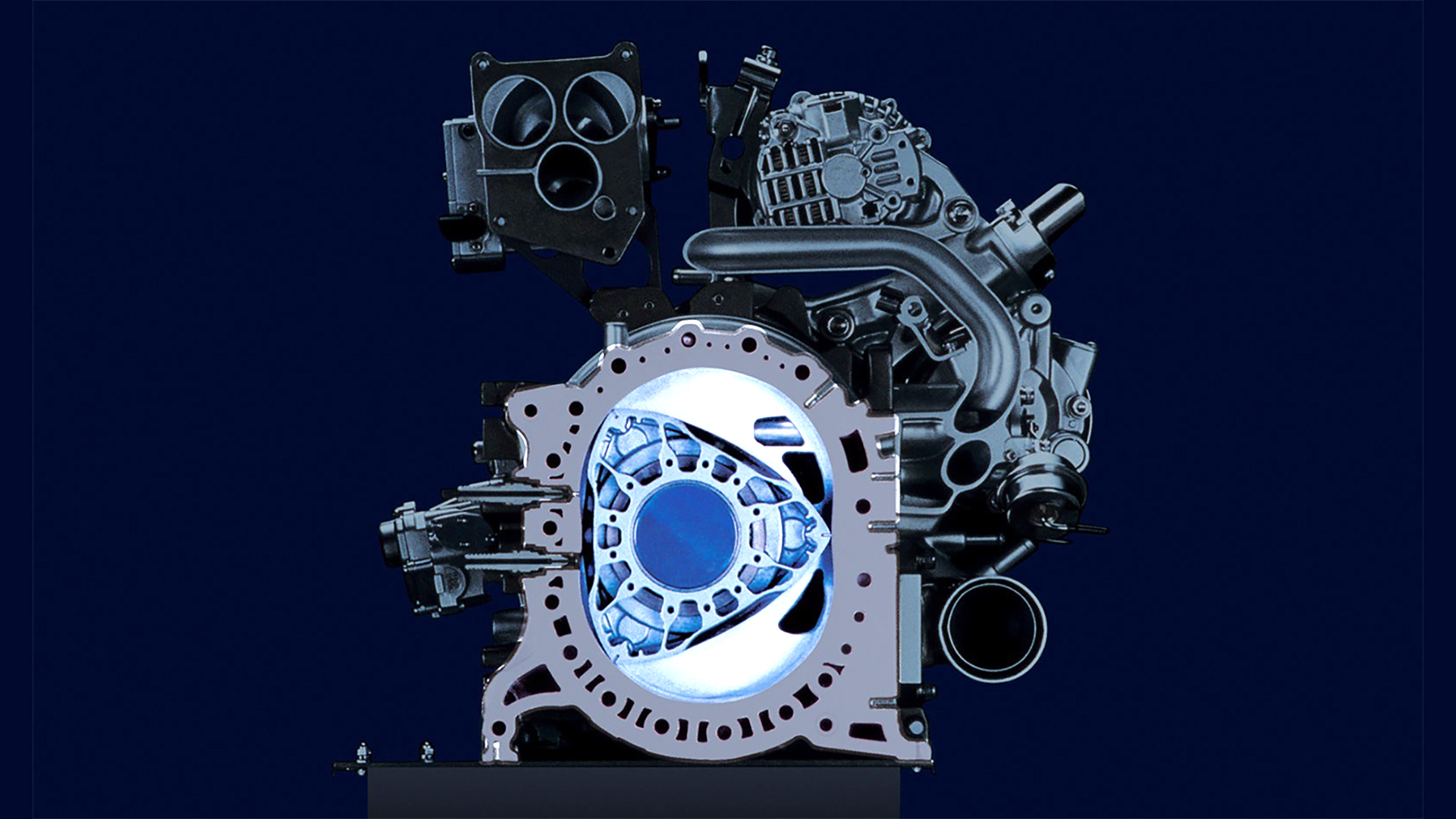 El motor Wankel, por sus dimensiones y bajas vibraciones podría ser perfecto para usarse como extensor de autonomía de un auto eléctrico