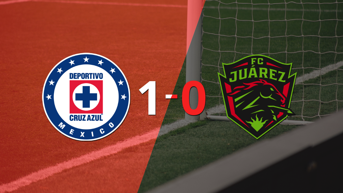 Cruz Azul le ganó 1-0 como local a FC Juárez