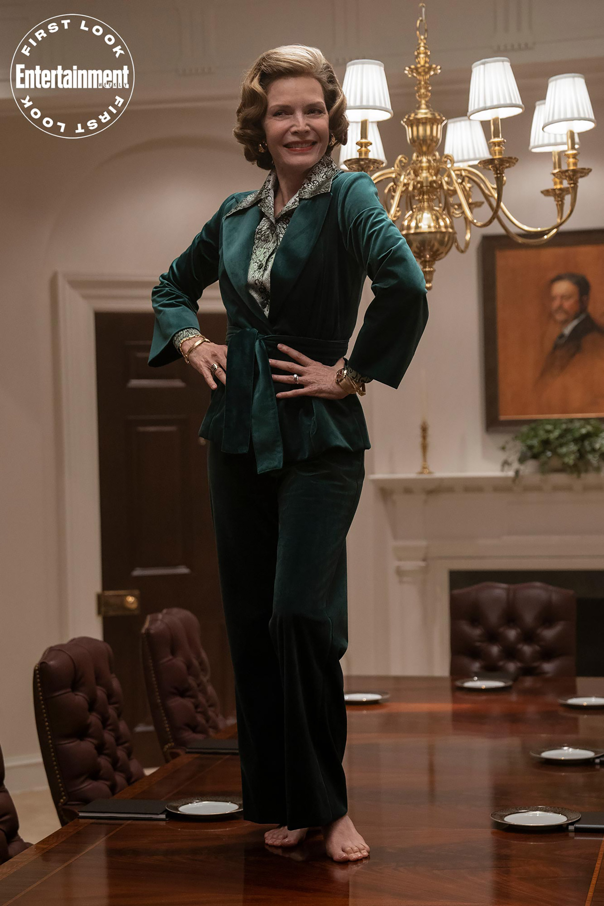 Michelle Pfeiffer as Betty Ford.  (Murray Close/SHOWTIME)