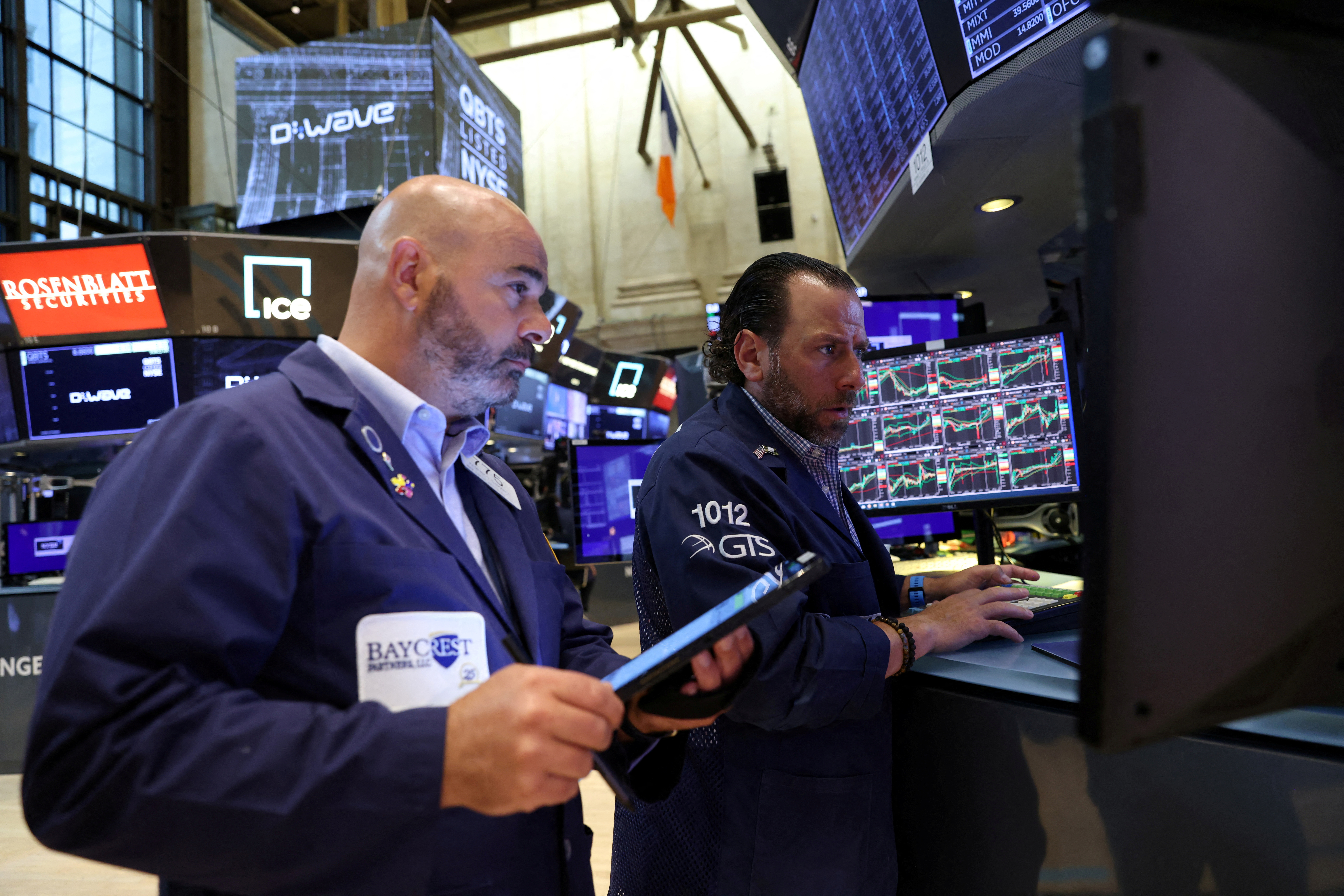 New York Stockbrokers (Reuters)