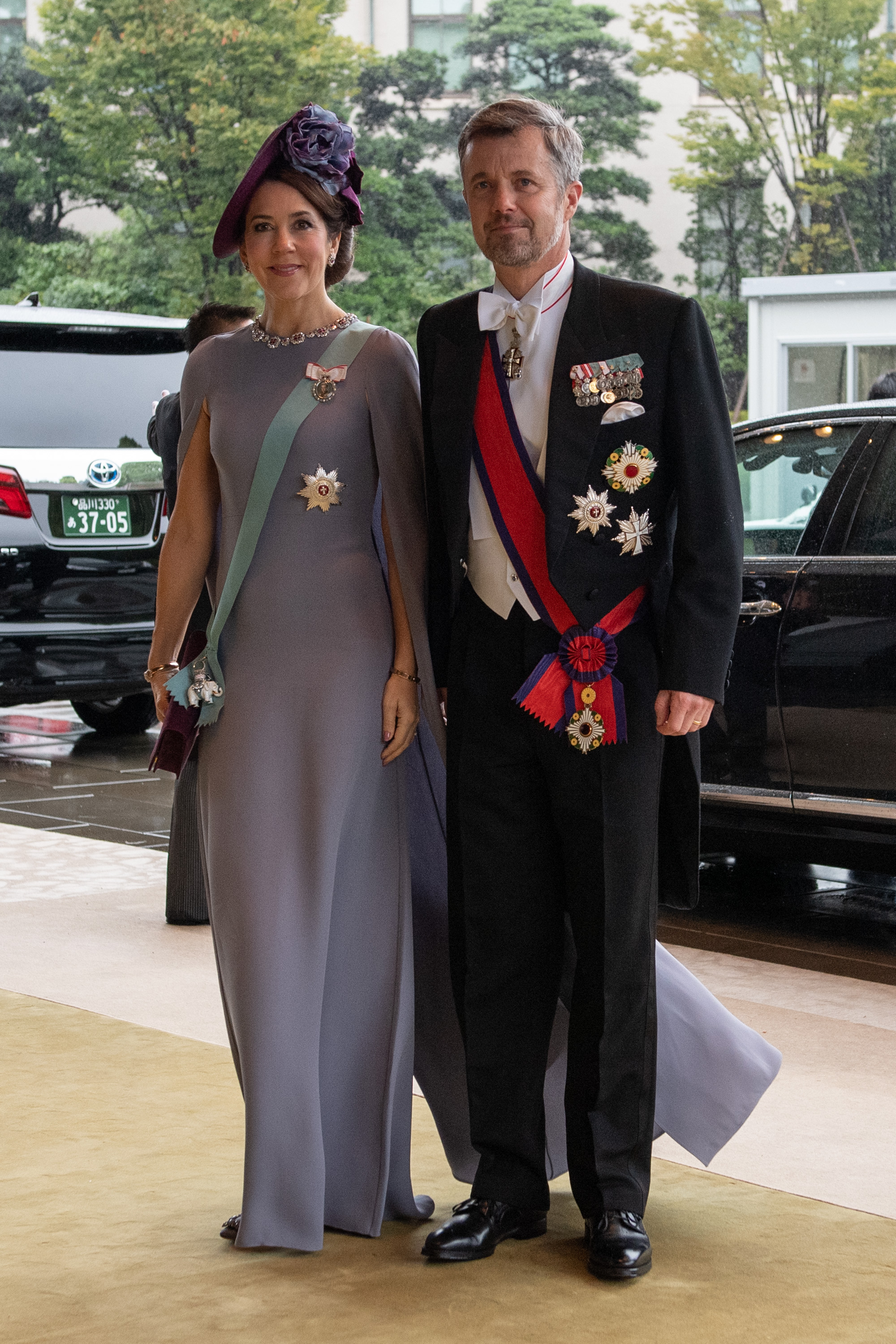 El príncipe Federico de Dinamarca y la princesa Mary durante un evento oficial en 2019. (Photo by Carl Court / AFP)