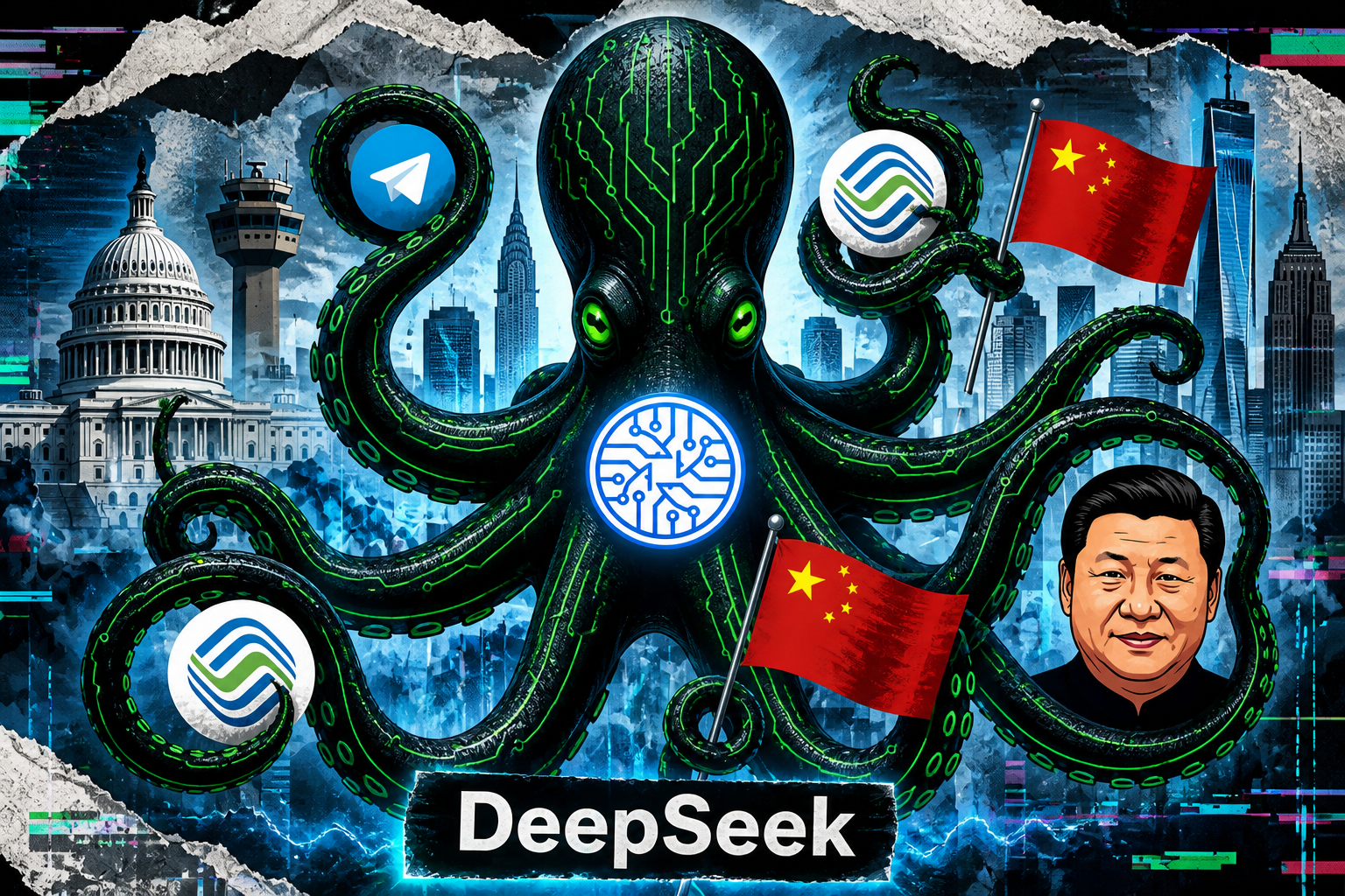 DeepSeek y los hackers de Xi Jinping: ataques duplicados, controles casi nulos y una brecha que inquieta a Occidente