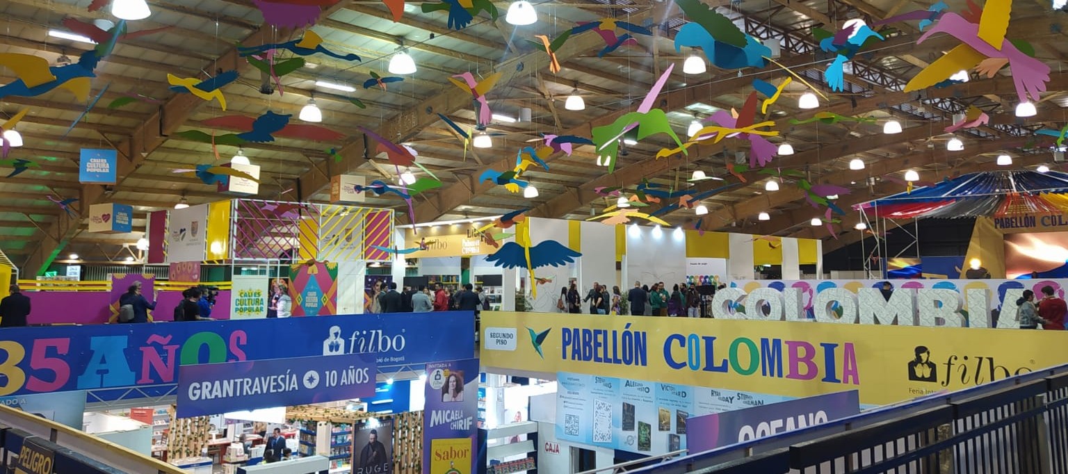 Con la inauguración del Pabellón Colombia, inició la Feria Internacional del Libro de Bogotá 2023