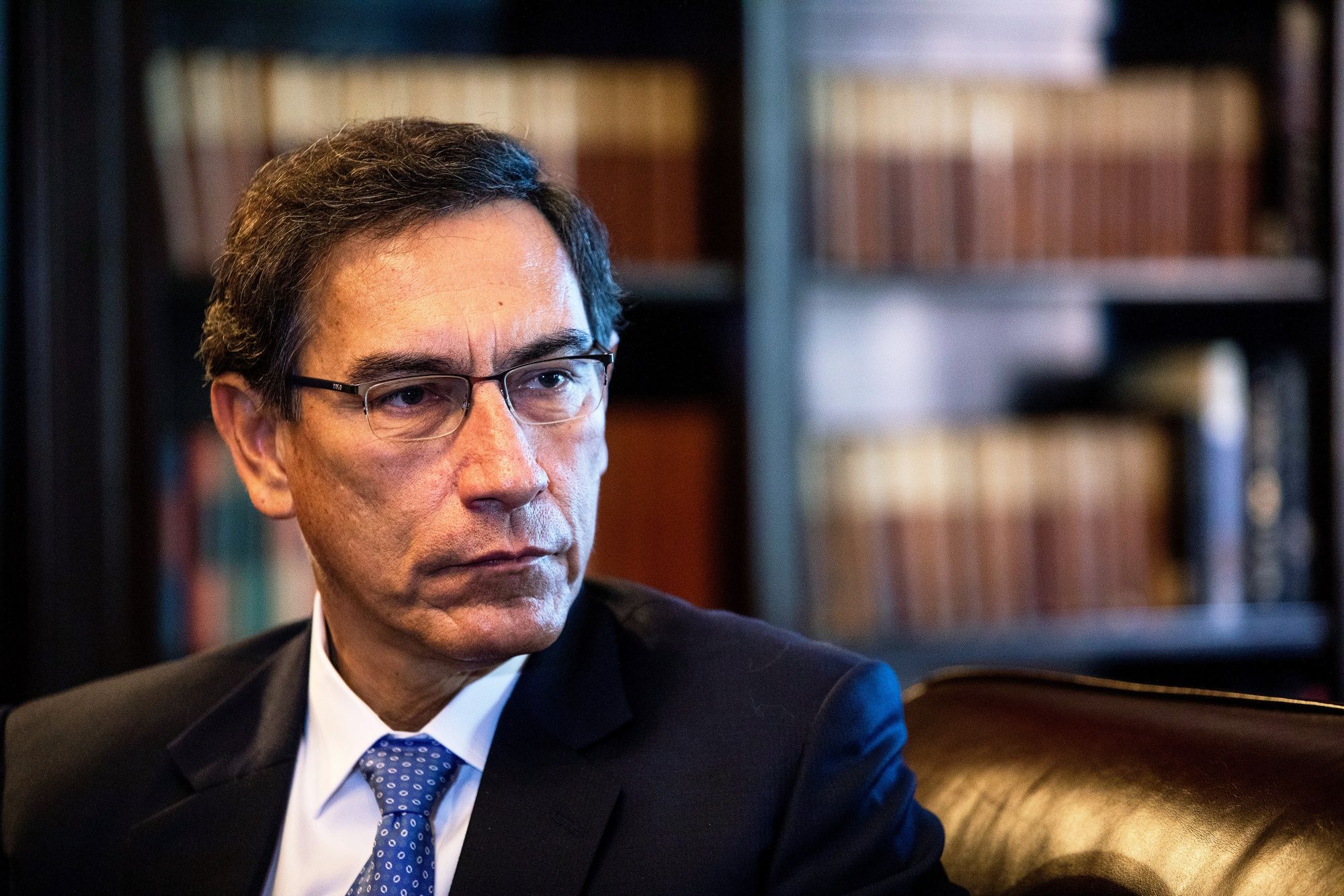 Martín Vizcarra, presidente de Perú destituido por el Congreso