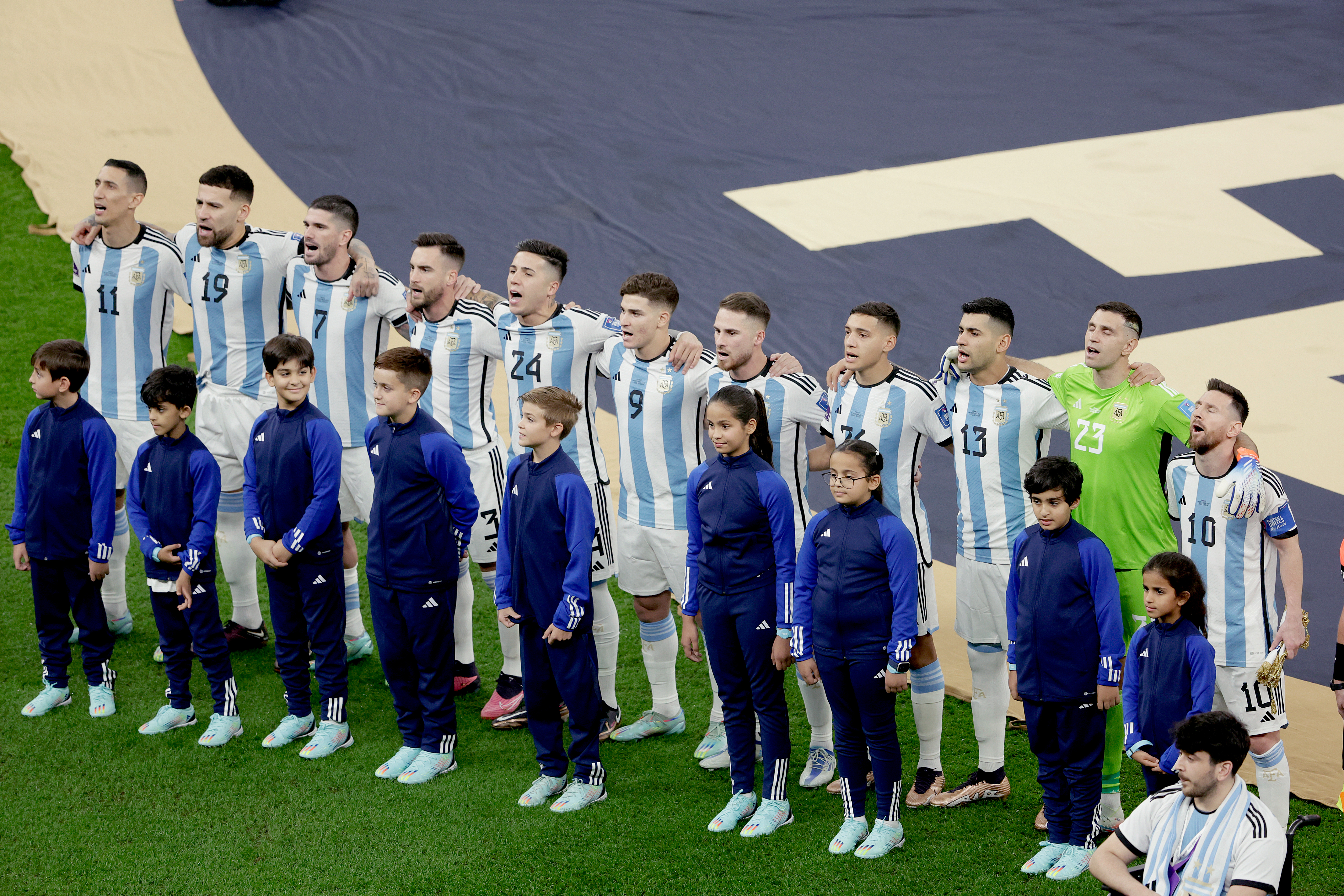 Los futbolistas de la selección argentina están bajo la lupa de FIFA (Getty Images)