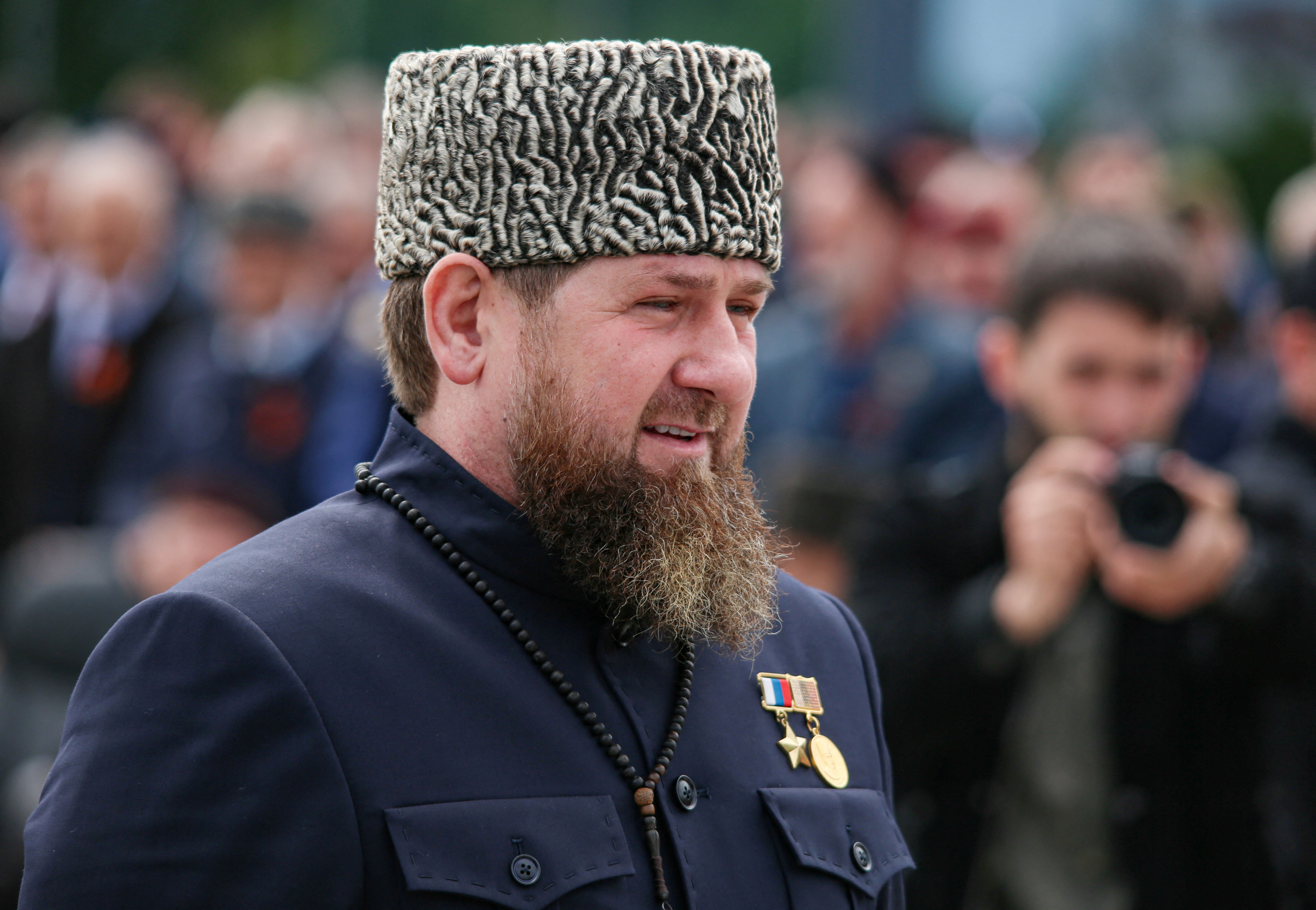 Ramzan Kadyrov, President Of The Russian Republic Of Chechnya,