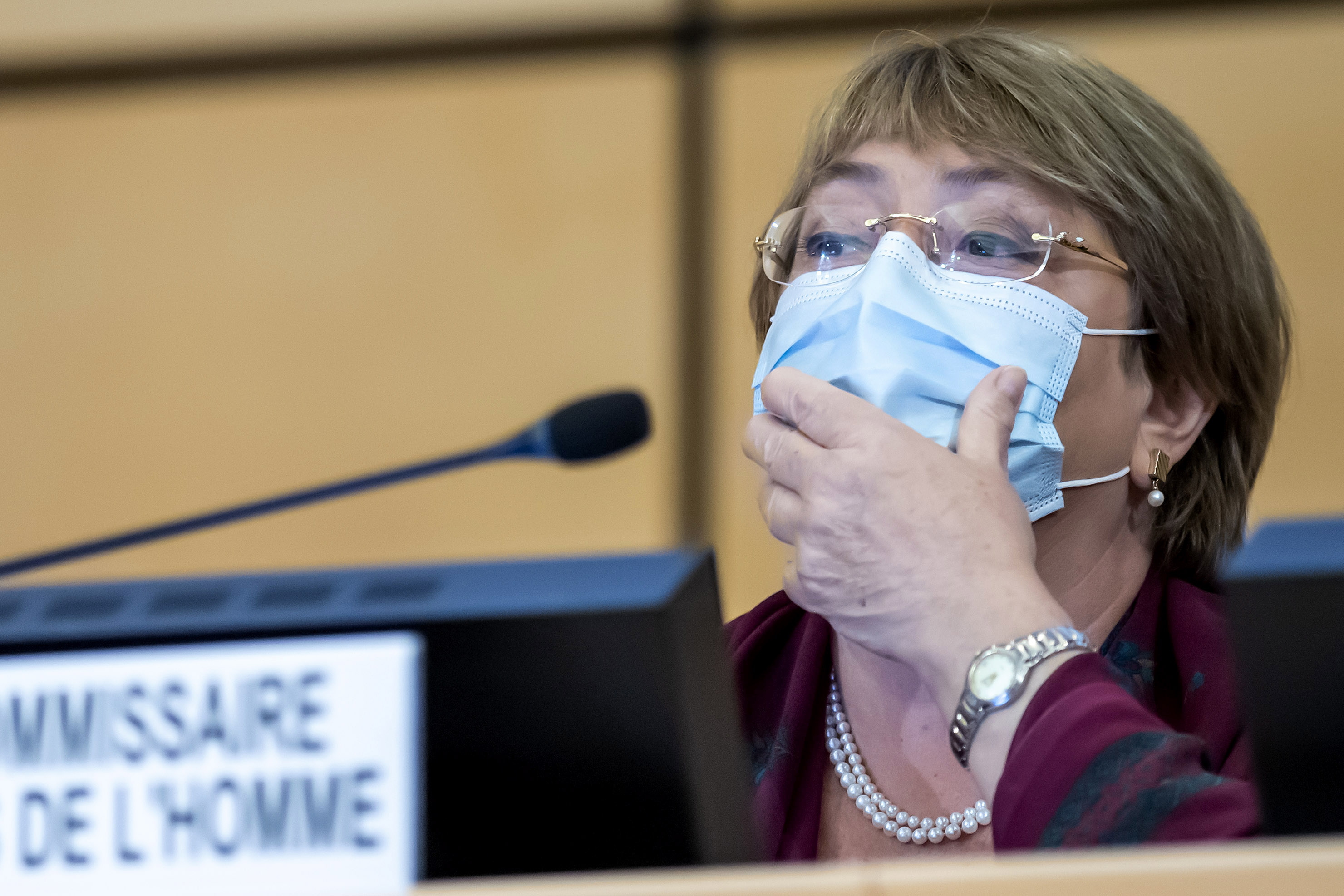 La Alta Comisionada de la ONU para los Derechos Humanos, Michelle Bachelet
