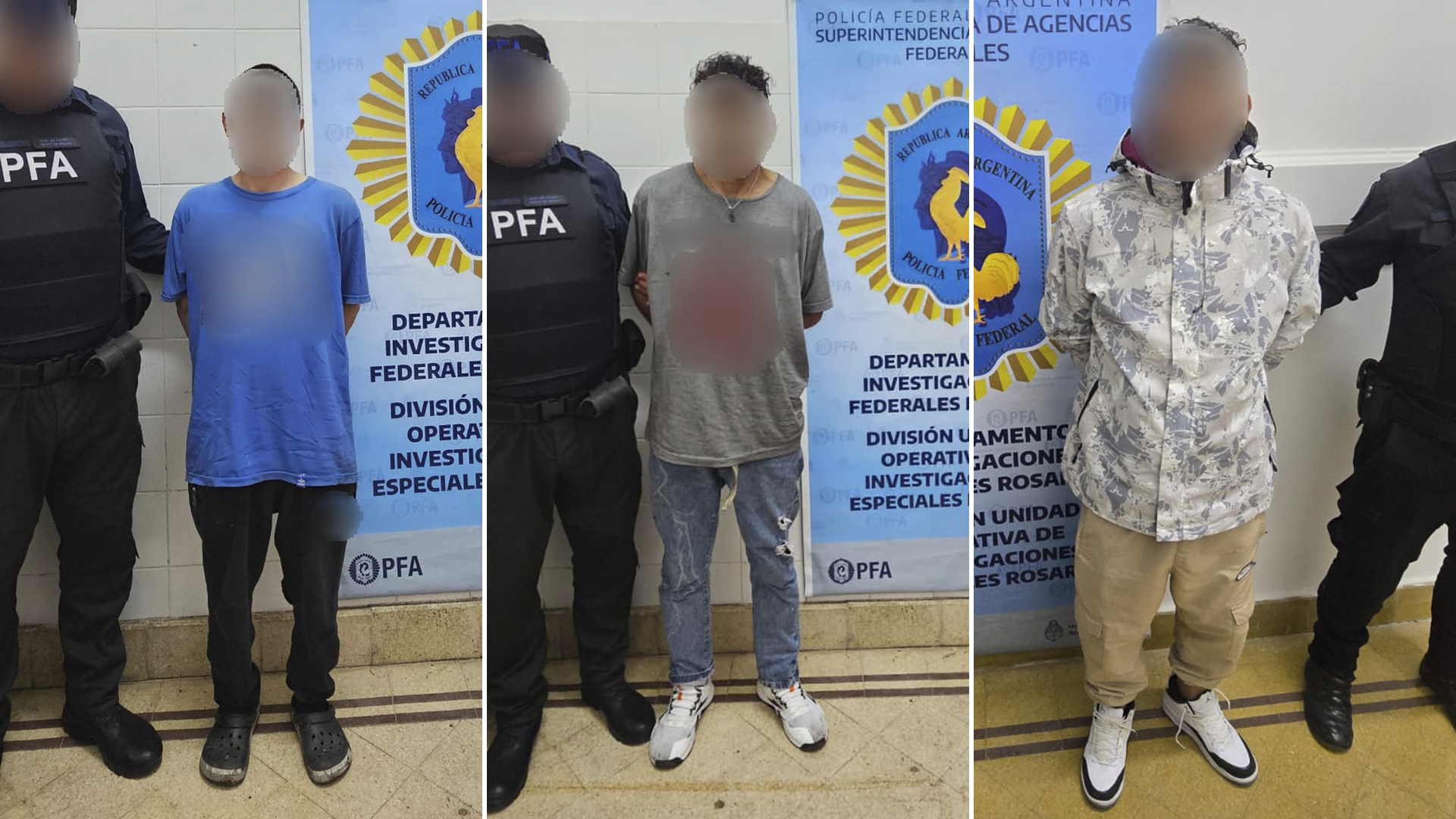 Cayó la banda del yerno de "Sapo" Saravia en Rosario: seis detenidos y armas y drogas secuestradas