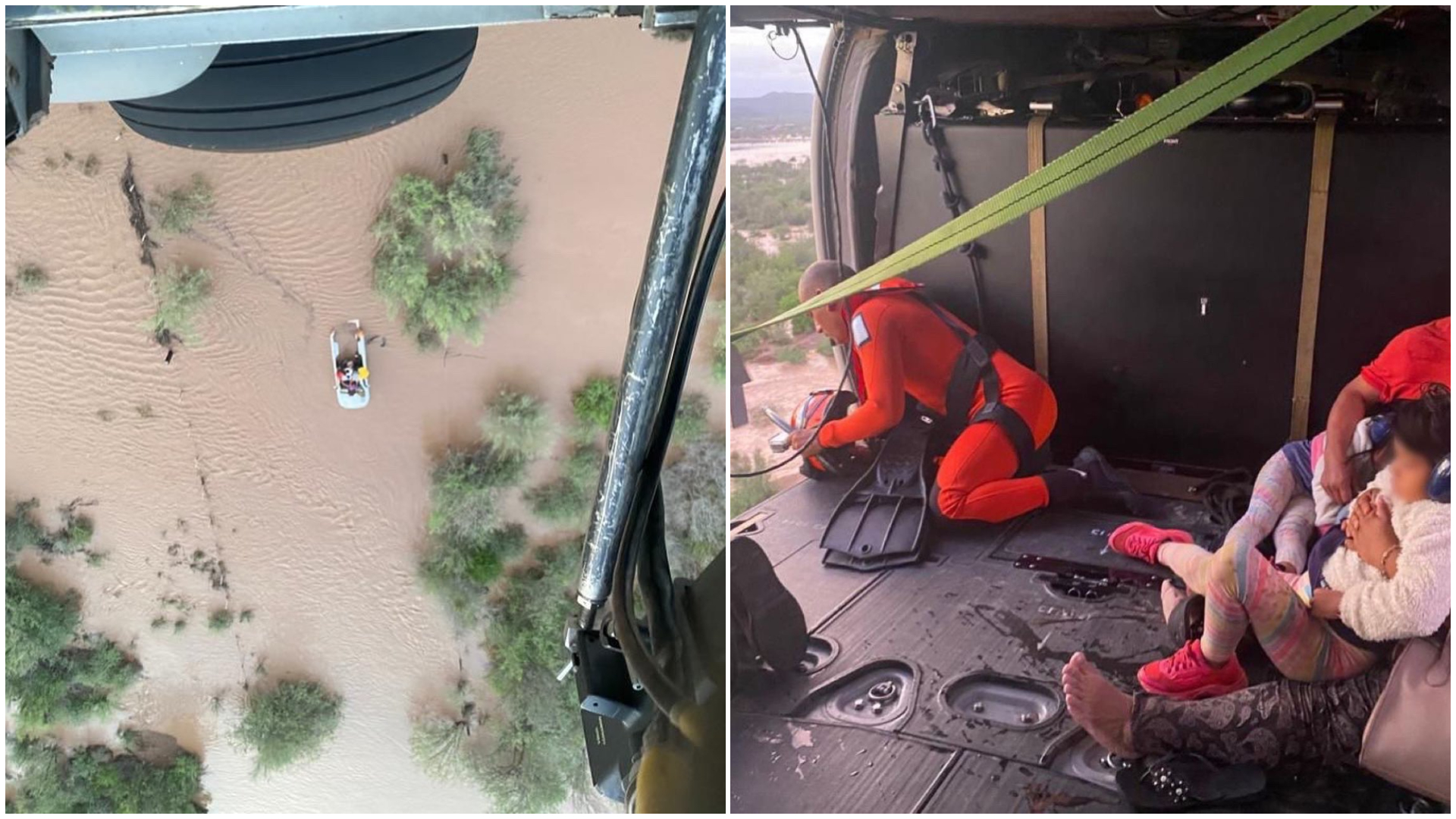 Una Mujer De Empalme Fue Trasladada En Helicóptero En Plena Labor De