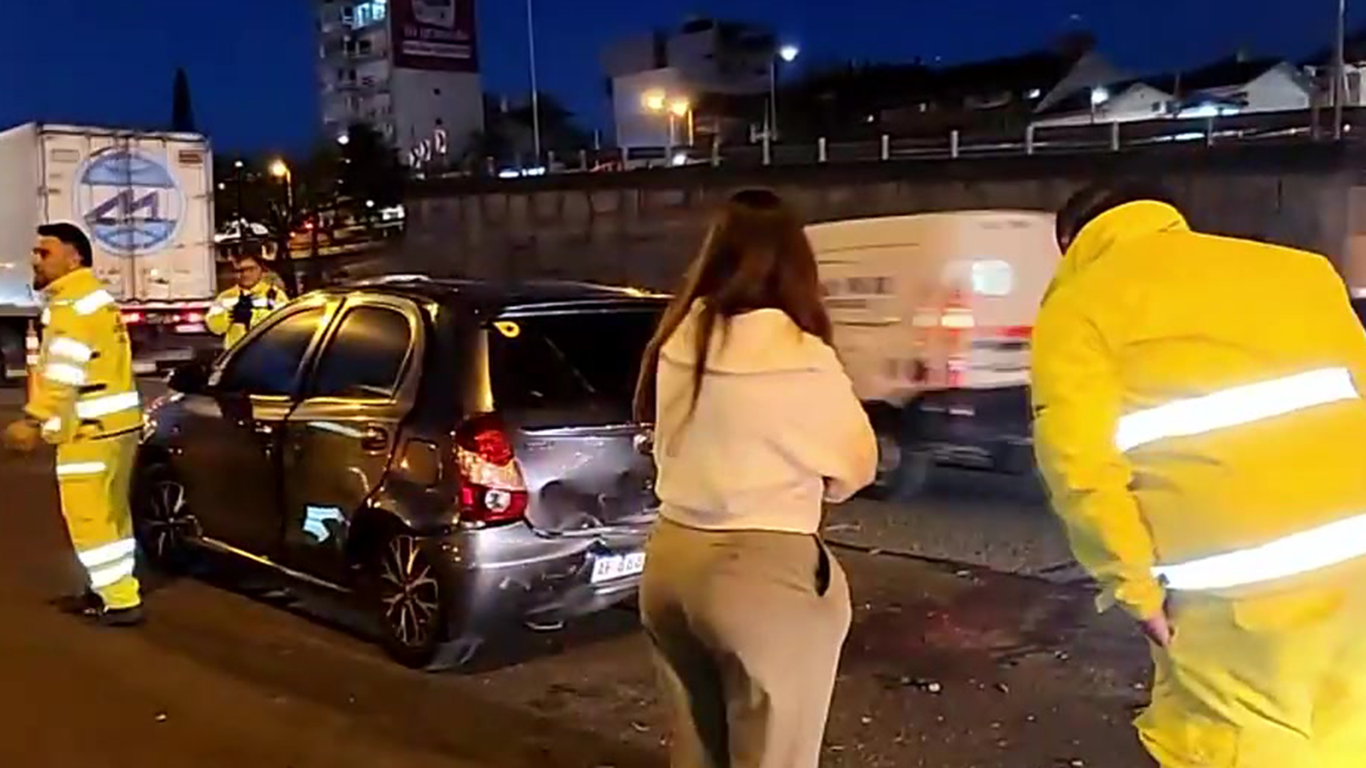 Choque múltiple en la Panamericana: hay siete autos involucrados y caos de tránsito 