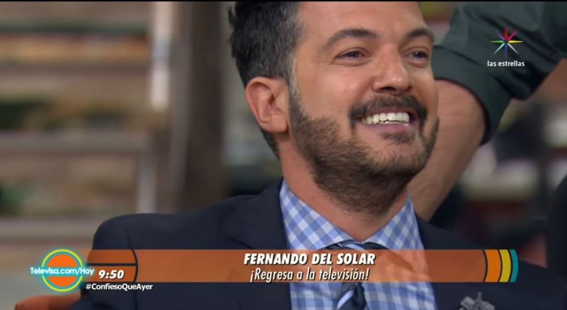 Pese a que Fernando del Solar estuvo por poco tiempo en "Hoy", sus excompañeros se mostraron muy tristes ante su fallecimiento (Captura de pantalla: YouTube)