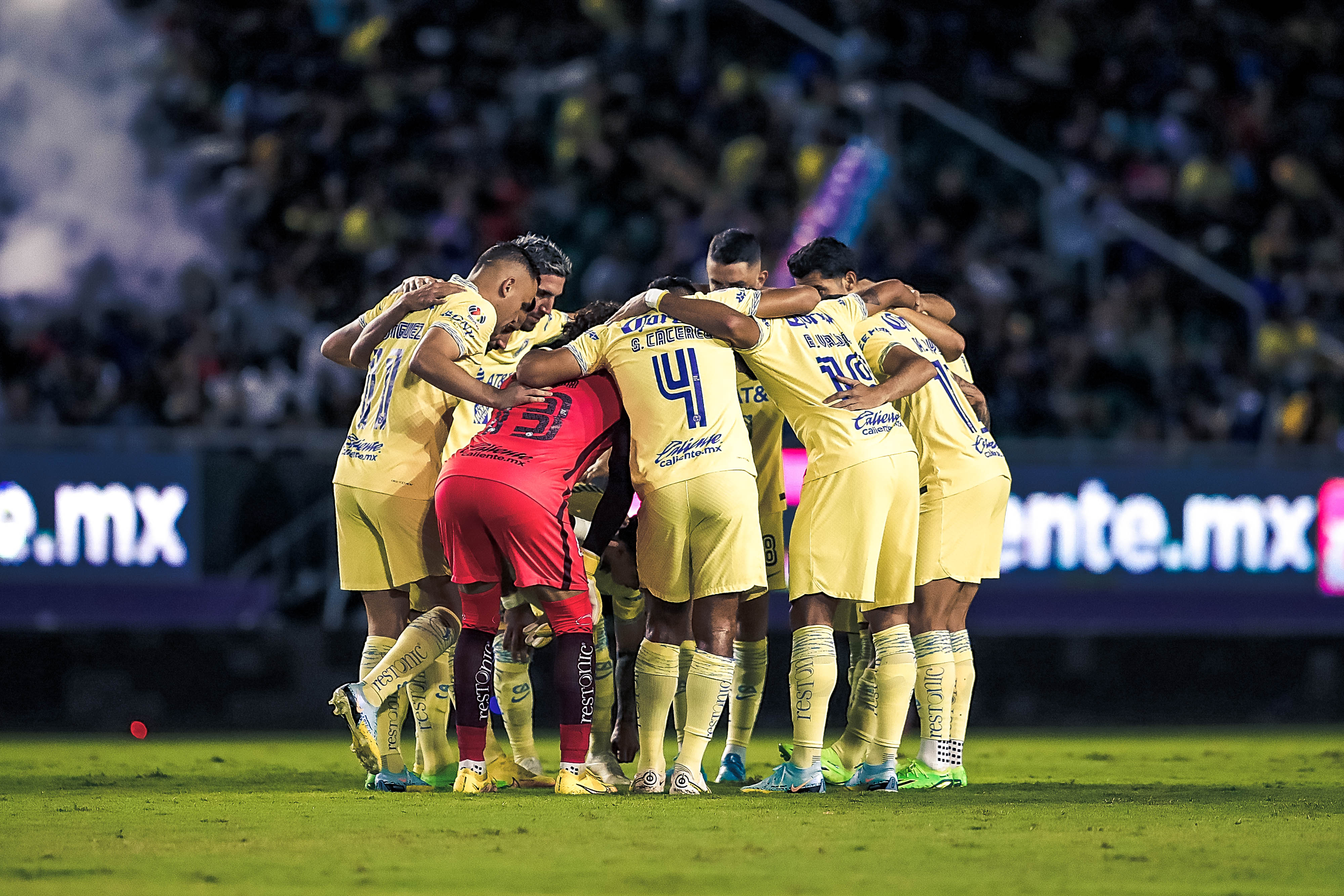 América consiguió ante Mazatlán su sexta victoria consecutiva en el Apertura 2022. Foto: Club América