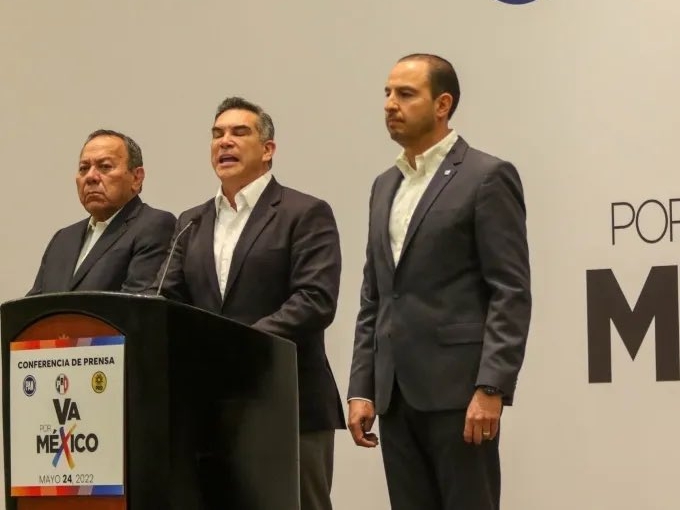 El dirigente del tricolor afirmó que todos los partidos que integran la coalición están comprometidos a dar todo para ganar (Foto: @epigmenioibarra)