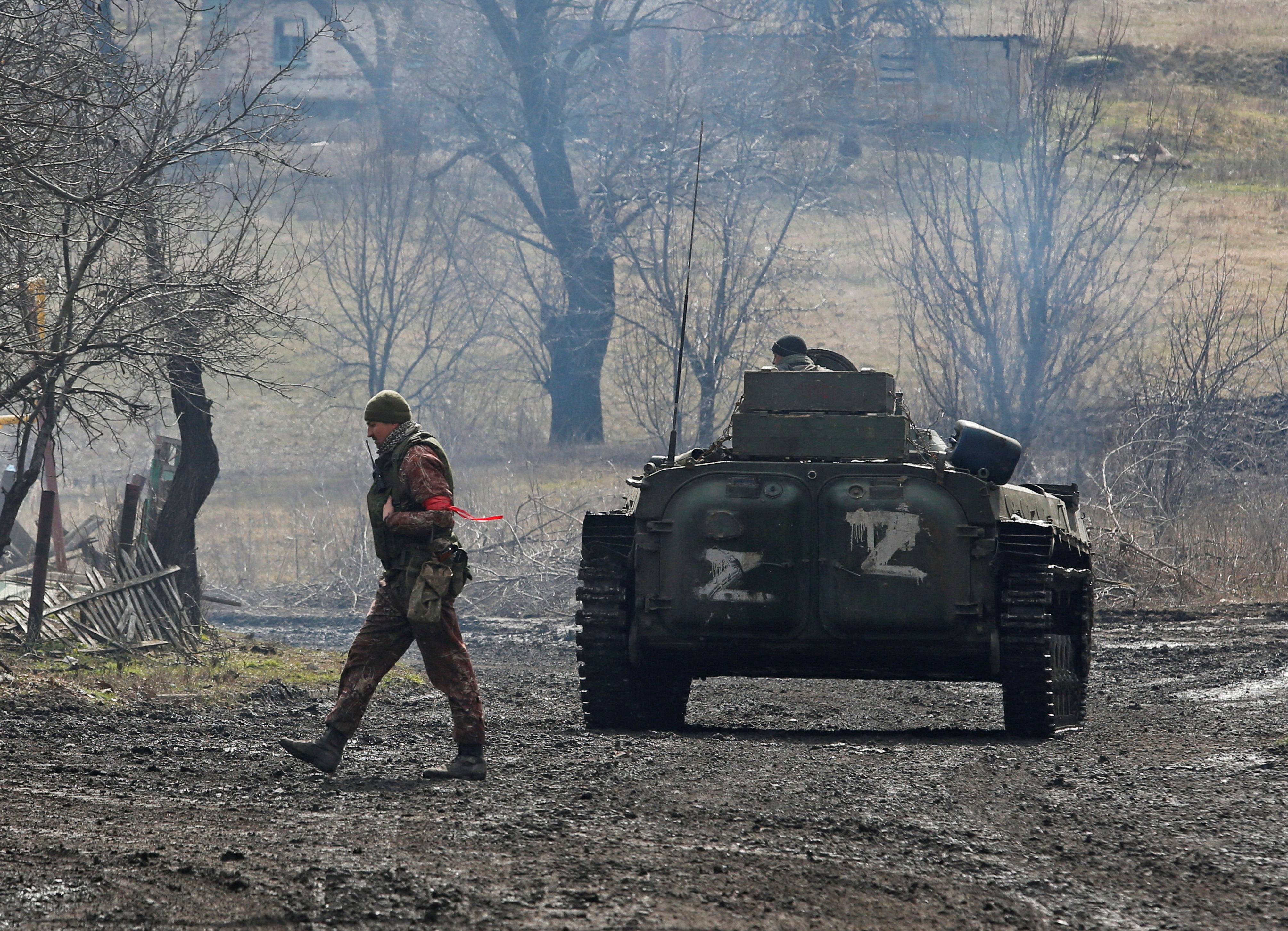 Российские войска на Украине