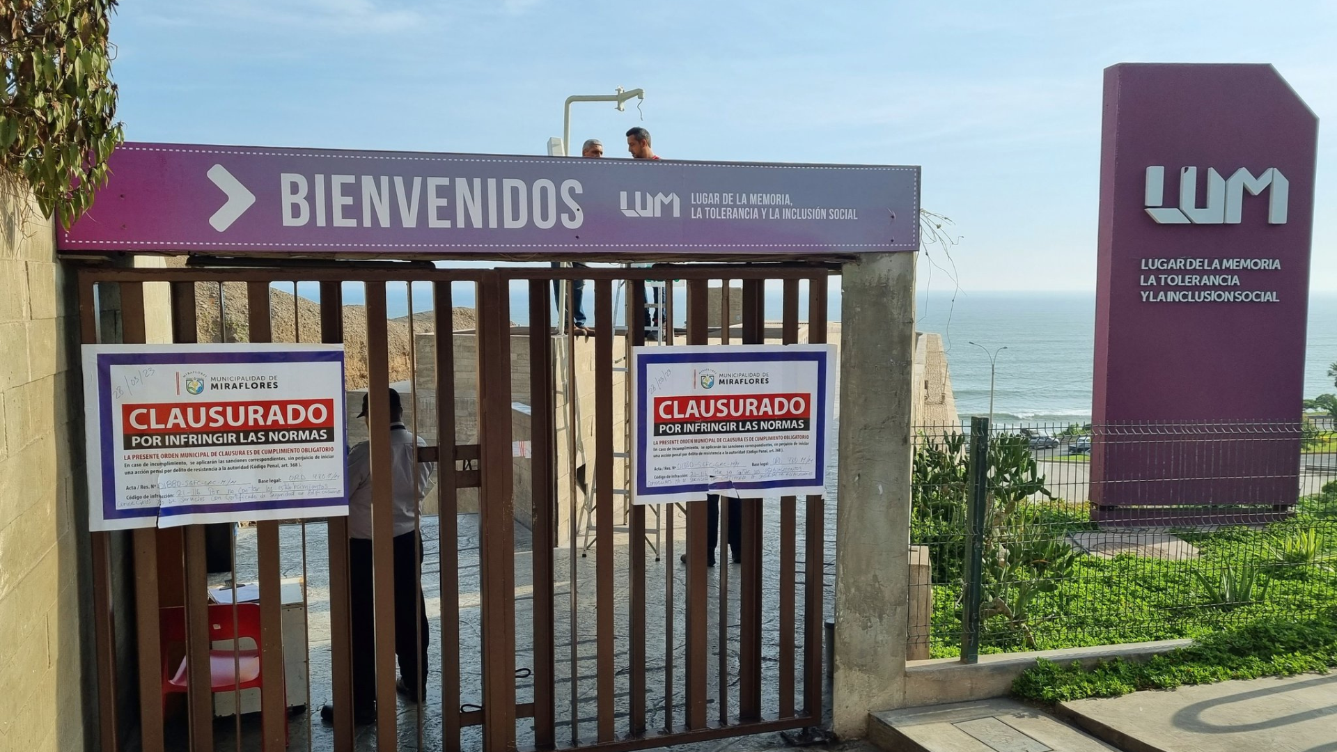 Municipalidad de Miraflores clausura el Lugar de la Memoria el día que Amnistía Internacional iba a presentar informe sobre DD.HH.