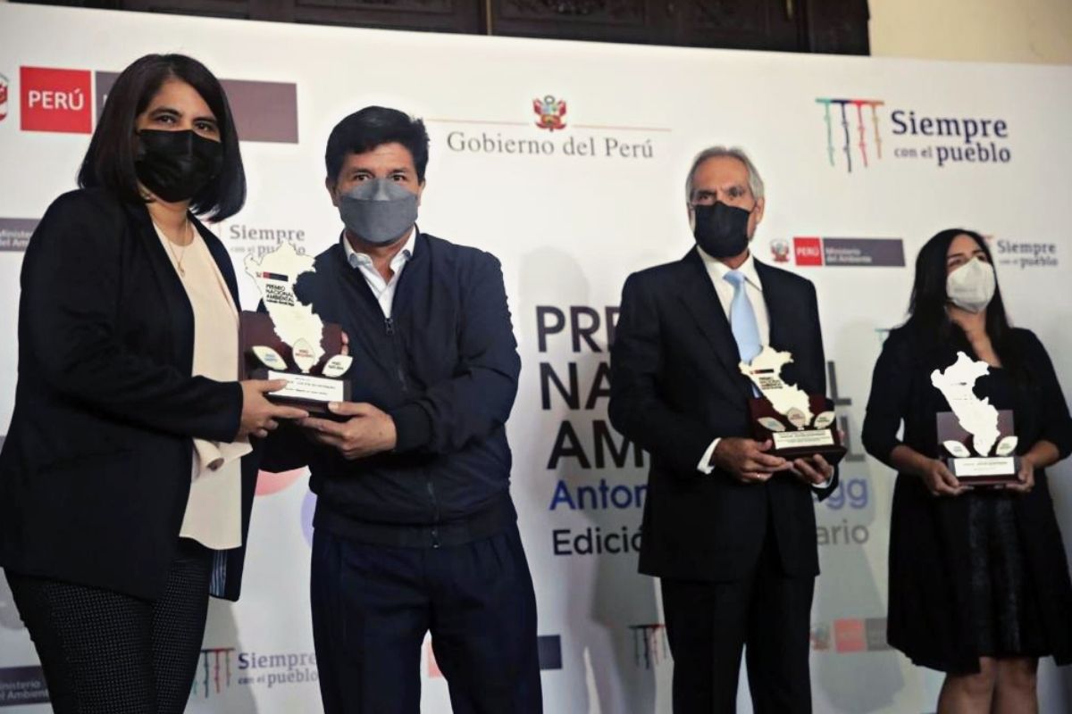 Premio Nacional Ambiental Antonio Brack Egg: Conoce a los ganadores y los proyectos innovadores a favor del medio ambiente. (Foto: Andina)