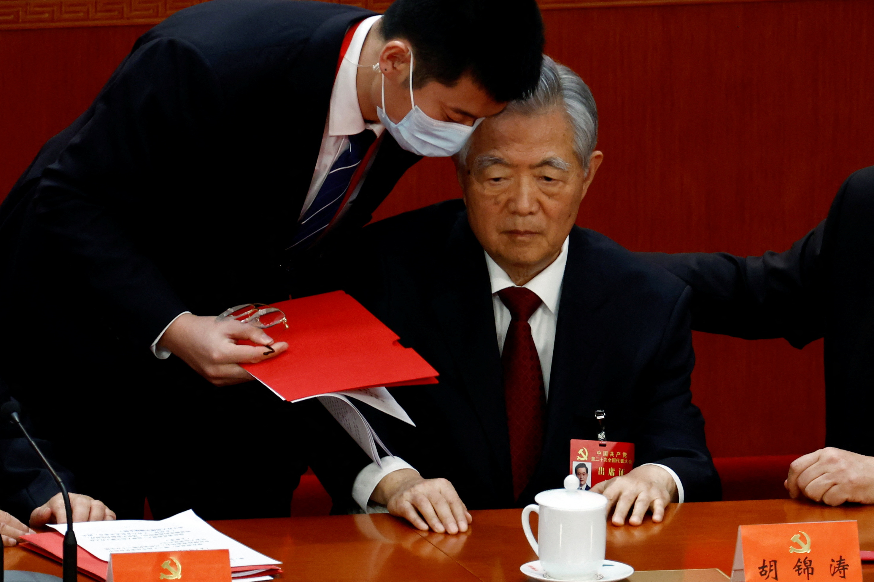 El ex presidente chino, Hu Jintao 