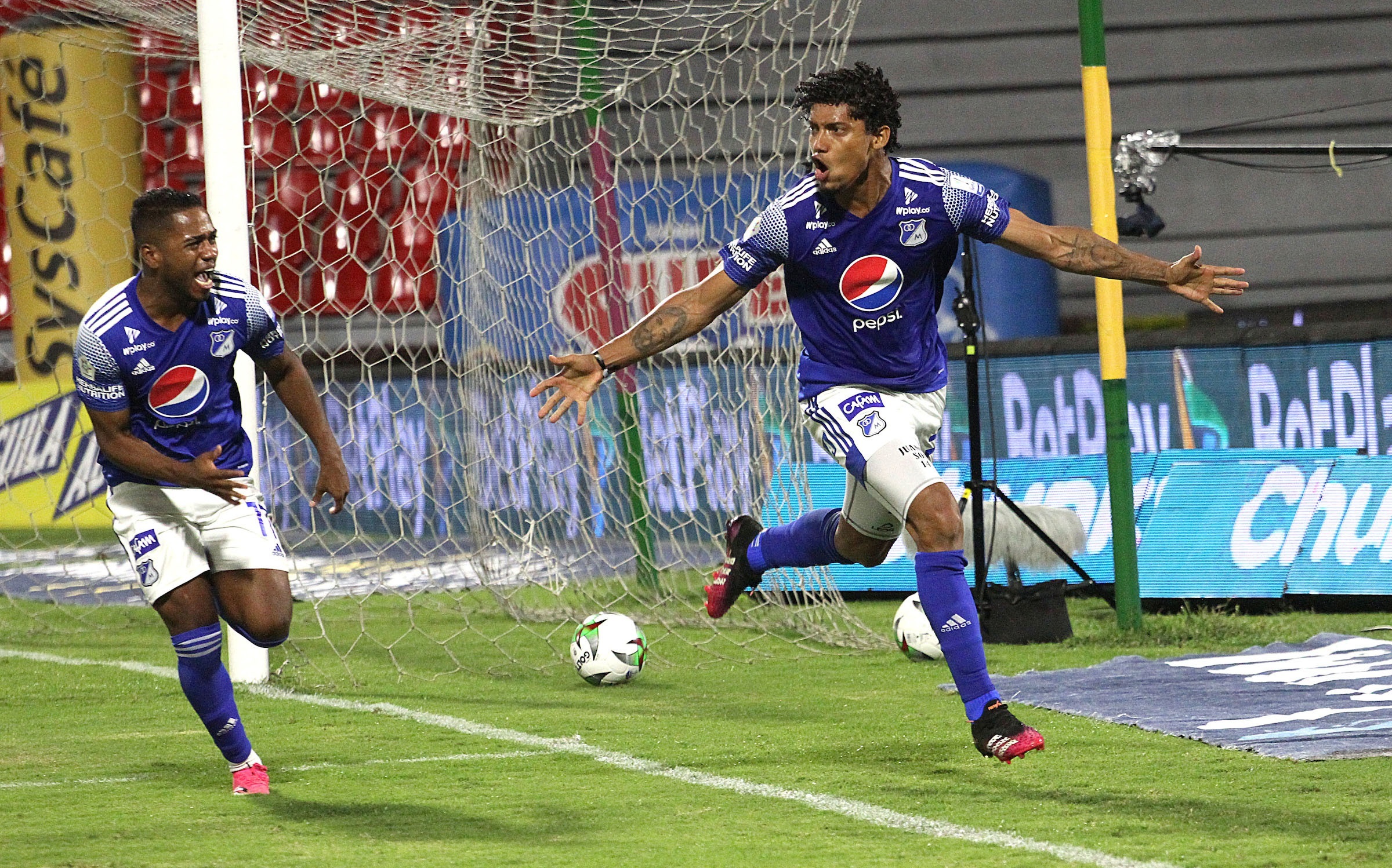 Juan Carlos Pereira ha disputado seis partidos por liga en la que ha marcado un gol. EFE/ Vizzorimage Felipe Caicedo
