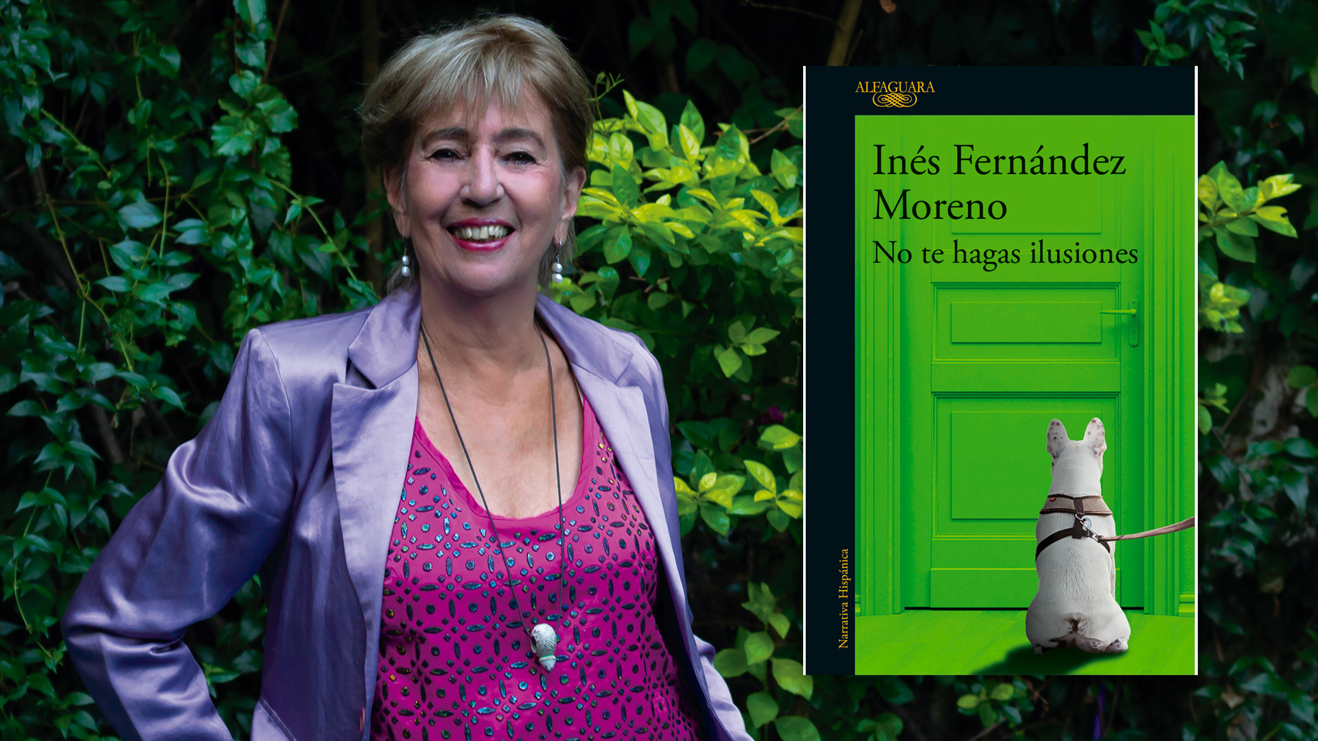 La escritora argentina Inés Fernández Moreno está de regreso con "No te hagas ilusiones", un libro de cuentos en el que el humor sirve como disparador para repensar lo cotidiano. (Ana Bugni)