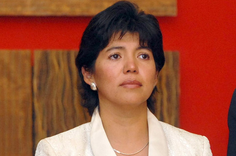 La candidata presidencial de centroizquierda chilena Yasna Provoste
