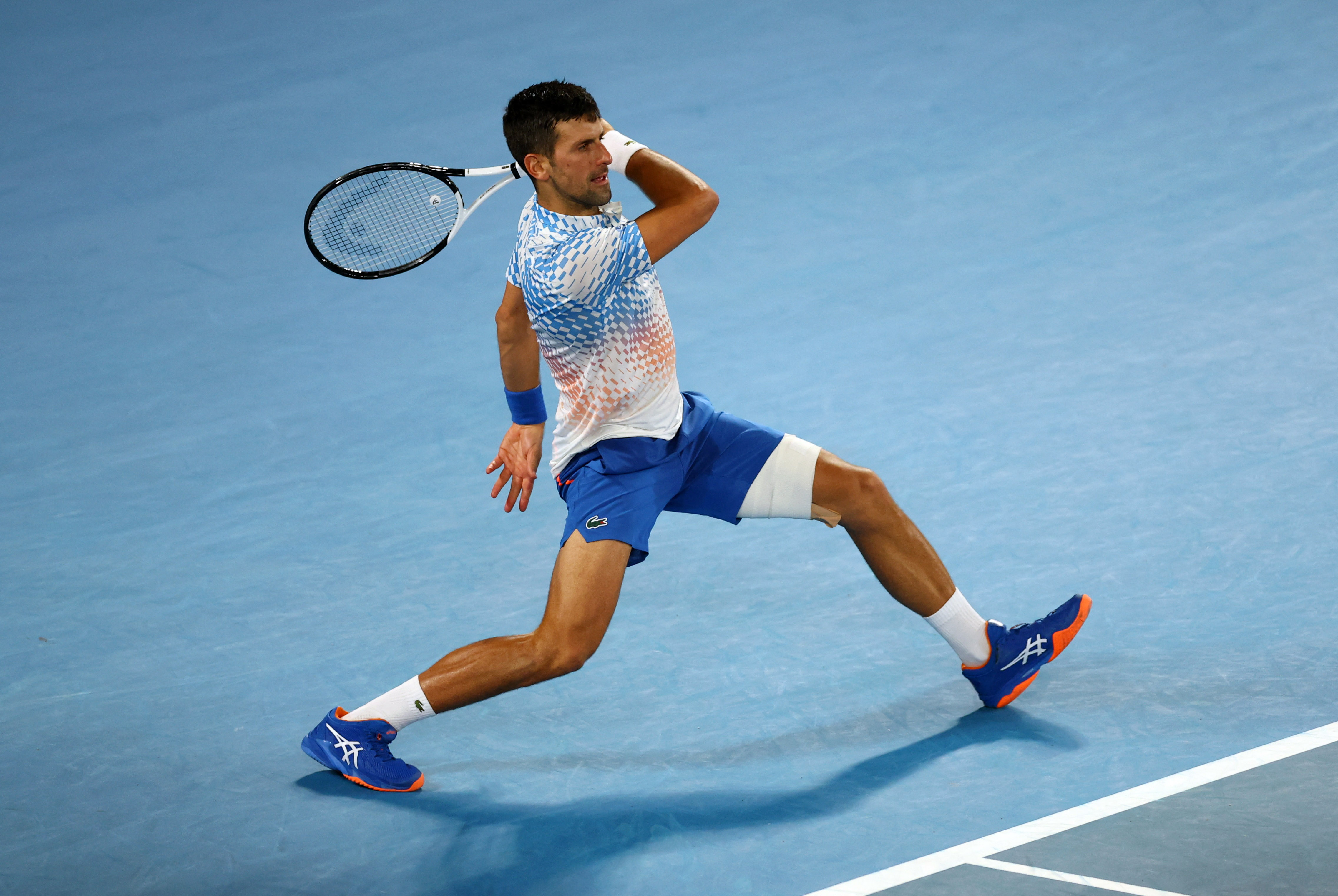 Djokovic accedió a los cuartos de final (Reuters)