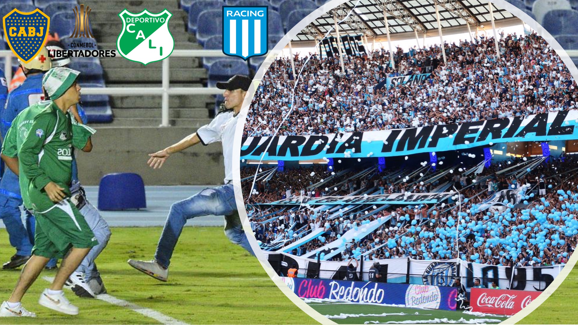Perbedaan antara penggemar Racing Club dan Deportivo Cali akan berdampak sebelum dan sesudah pertandingan antara Xeneizes dan Azucareros untuk Piala Conmebol Libertadores 2022