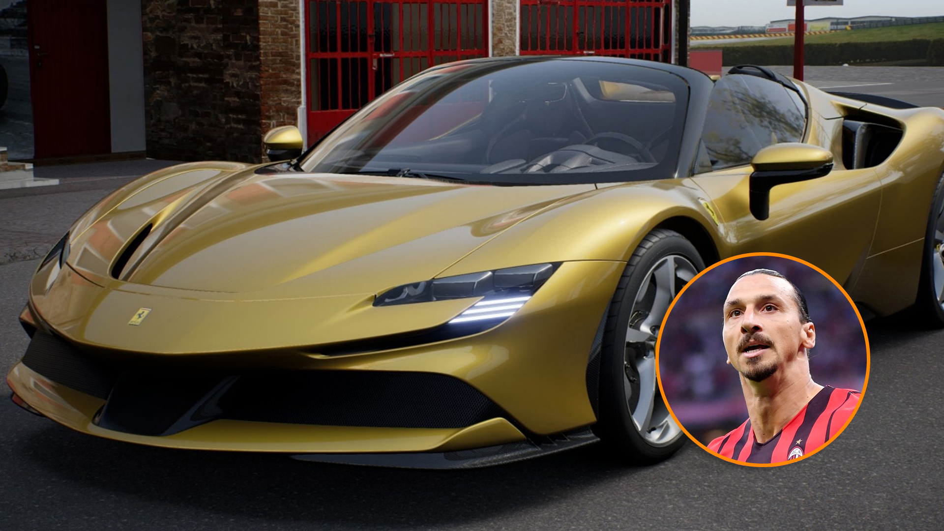 Zlatan Ibrahimovic cumplió 40 años y se regaló una Ferrari de USD 540 mil que se sumó a su lujosa colección de autos