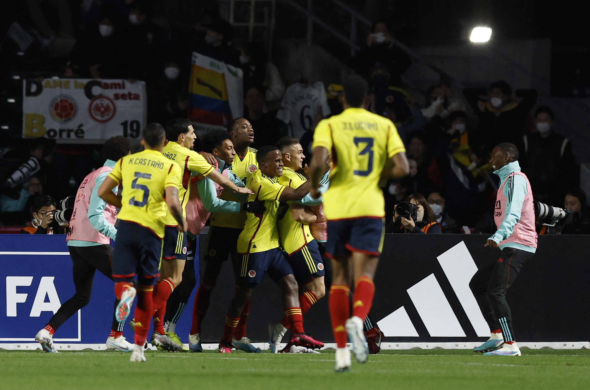 Japón 1-2 Colombia EN VIVO: La Tricolor se impuso con goles de Durán y Borré 