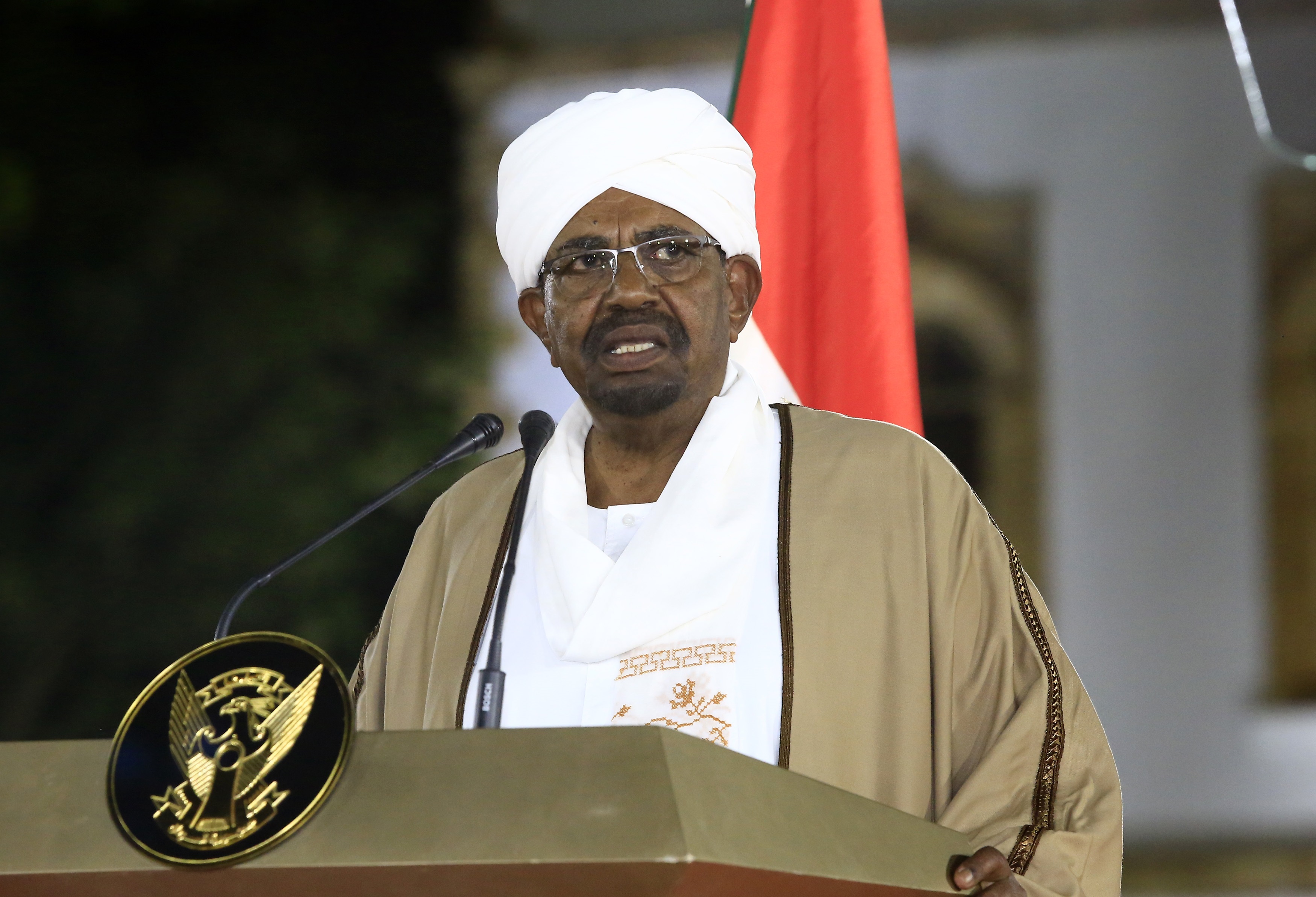 El ex presidente de Sudán Omar Hasán al-Bashir (Mohamed Khidir / ZUMA PRESS)