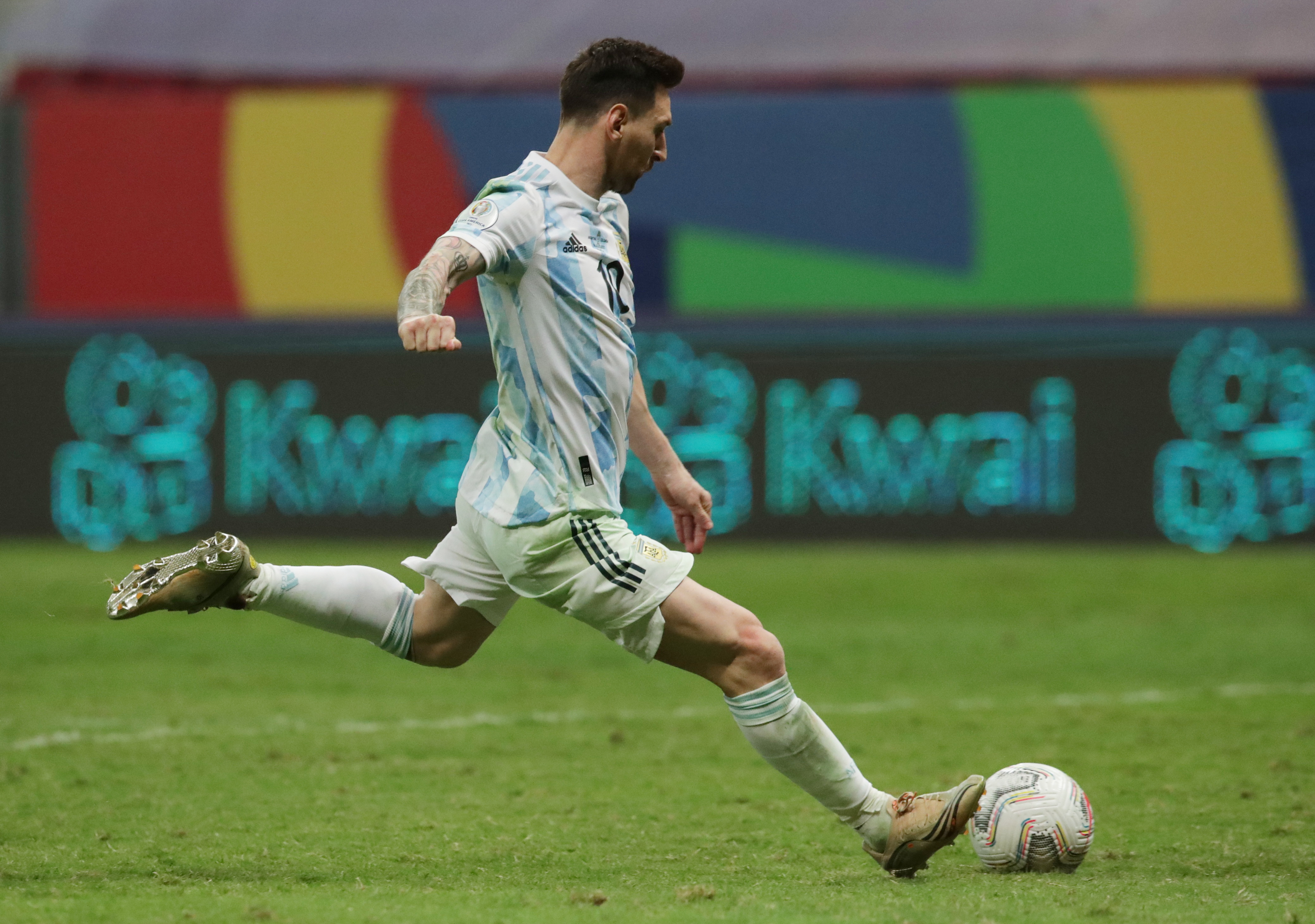Lionel Messi llegó a 34 partidos en la Copa América e igualó otro récord  REUTERS/Henry Romero