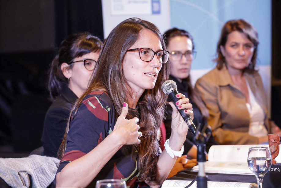 La ministra Elizabeth Gómez Alcorta