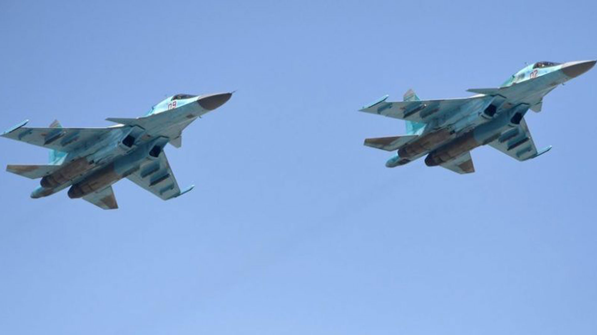Aviones rusos Su-34