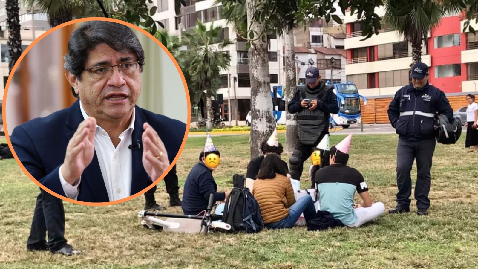 Picnic en Miraflores: alcalde Carlos Canales niega que se haya “prohibido el uso de las zonas verdes” tras masiva protesta