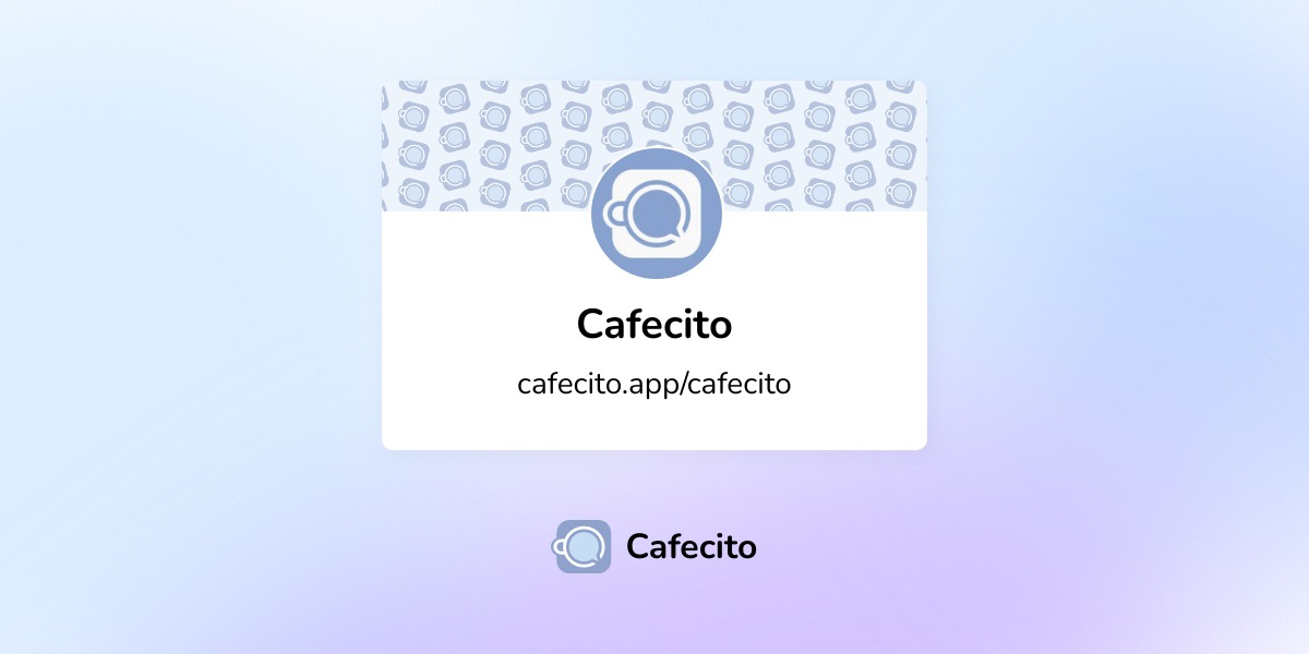 Cafecito Aplicación